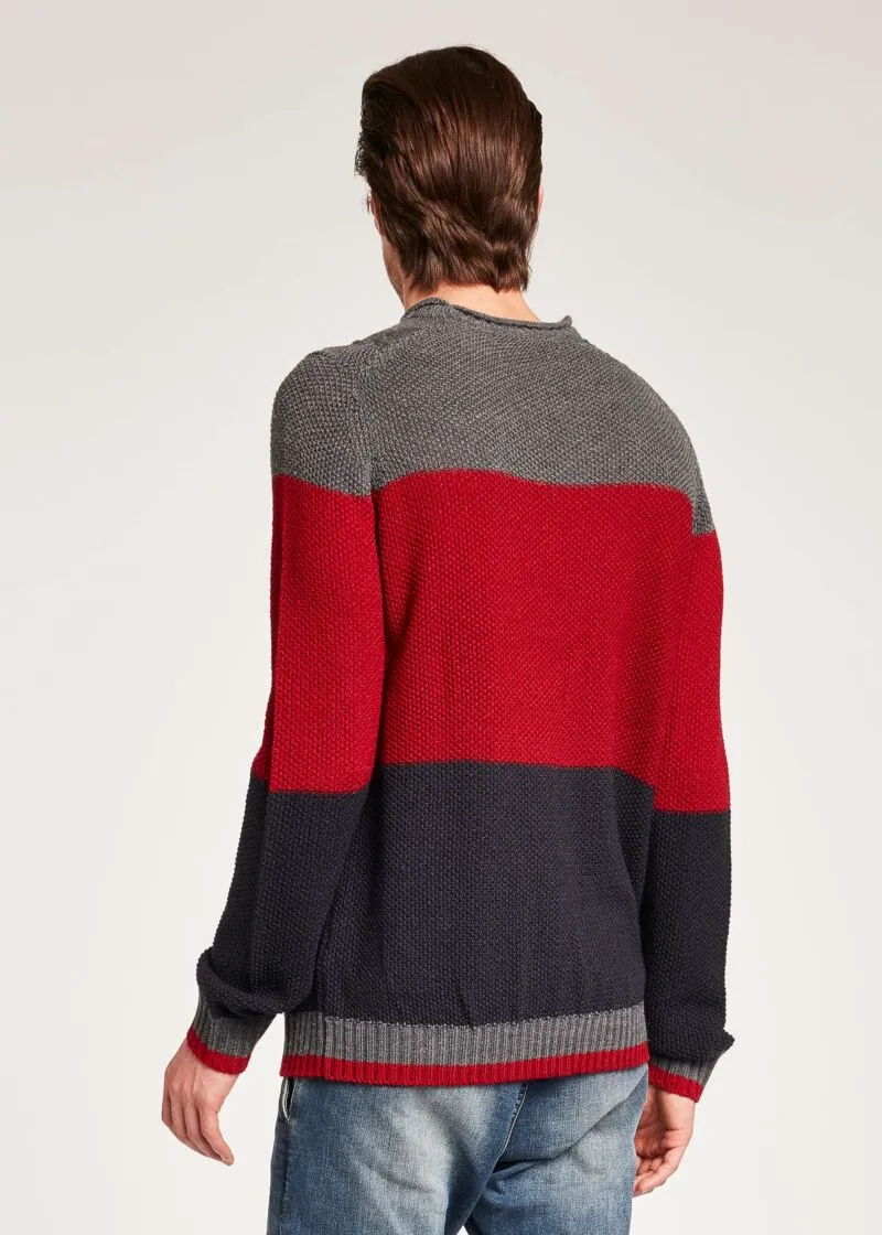 Maglia color block