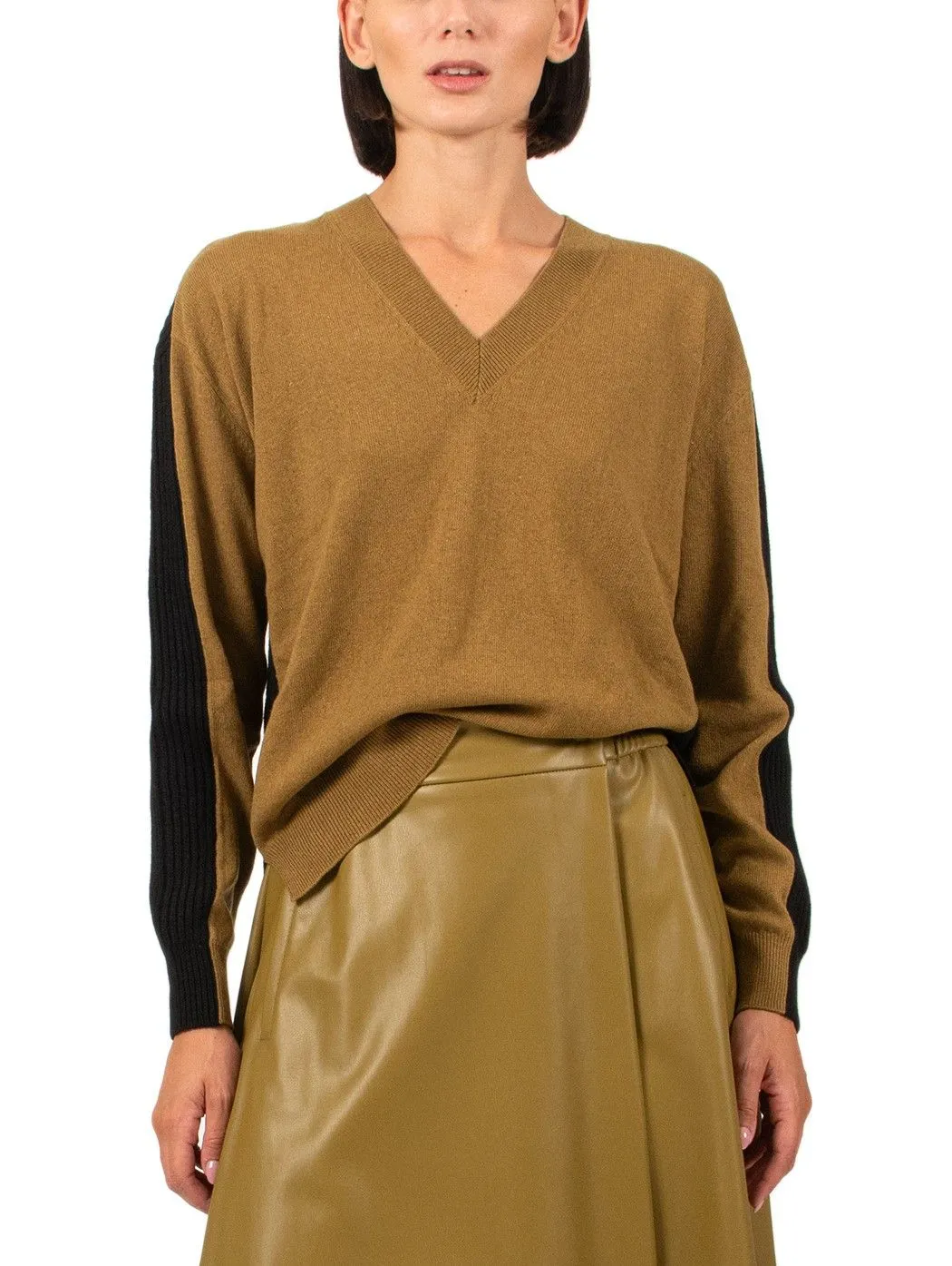 MAGLIA IN MISTO CASHMERE E LANA