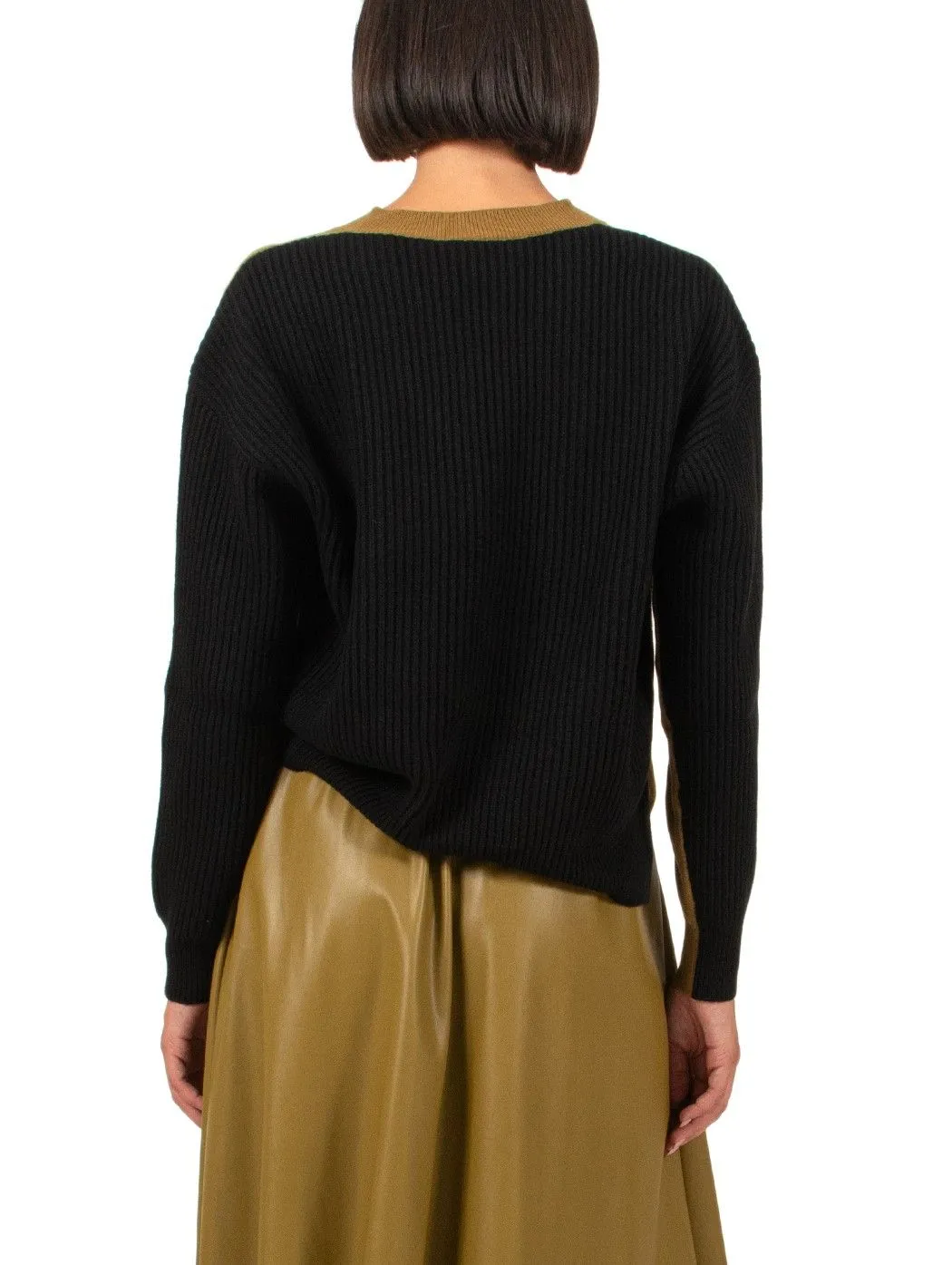 MAGLIA IN MISTO CASHMERE E LANA
