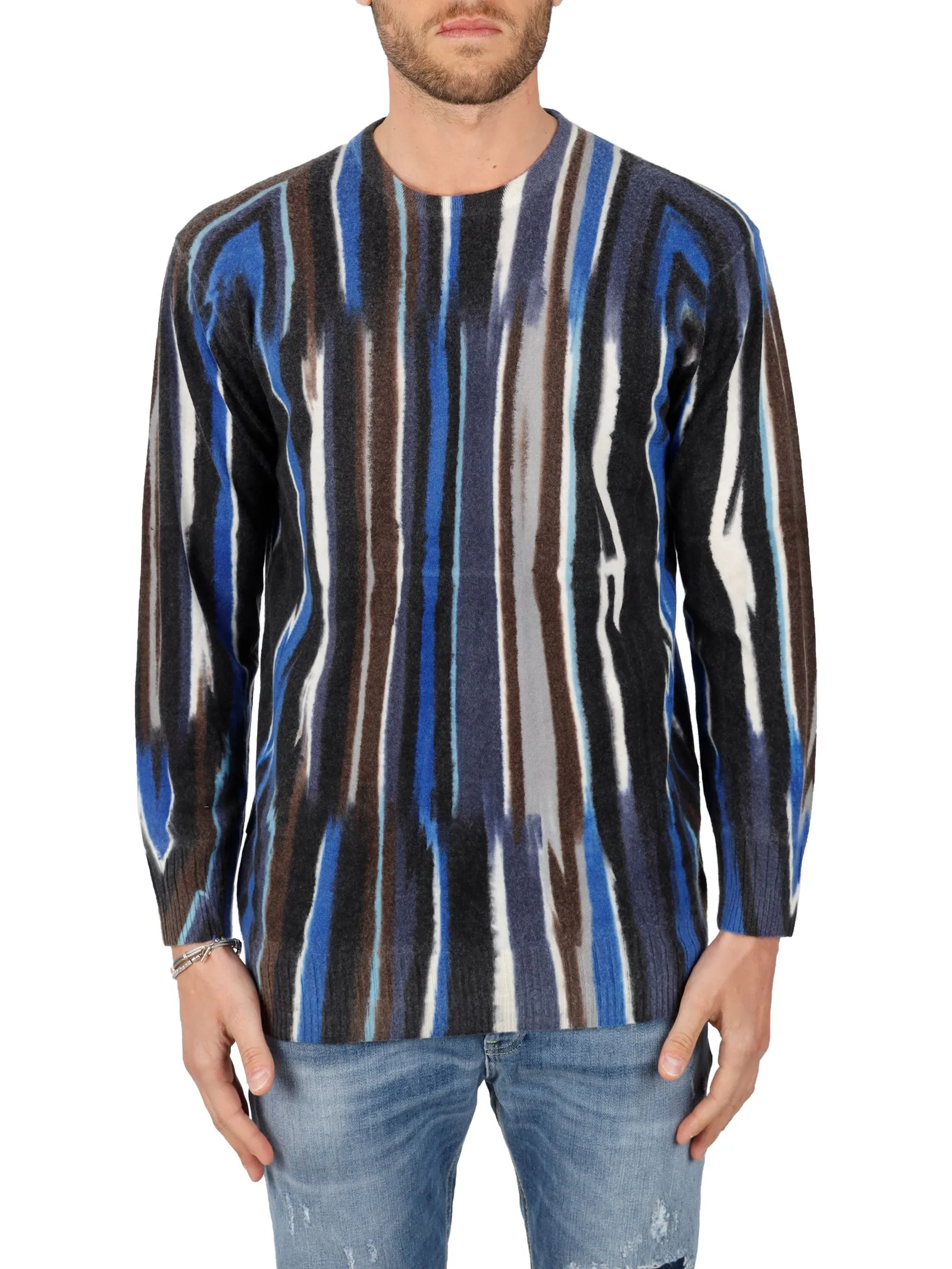 MAGLIA MULTICOLOR IN MISTO CASHMERE
