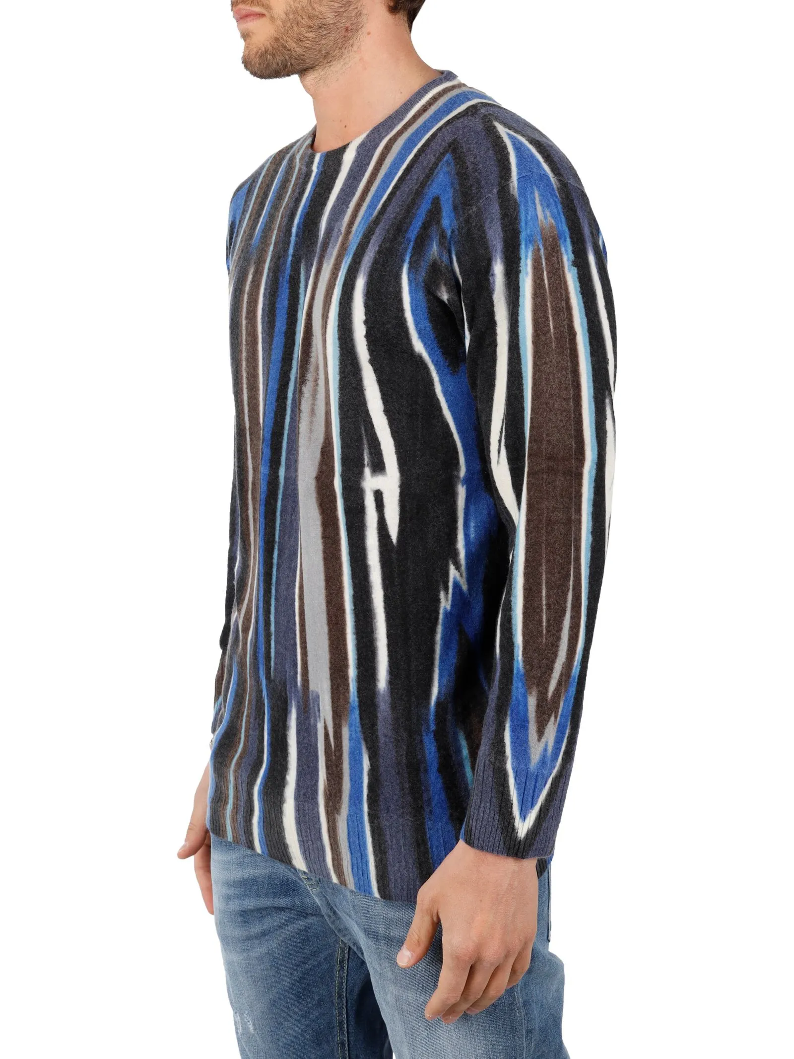 MAGLIA MULTICOLOR IN MISTO CASHMERE