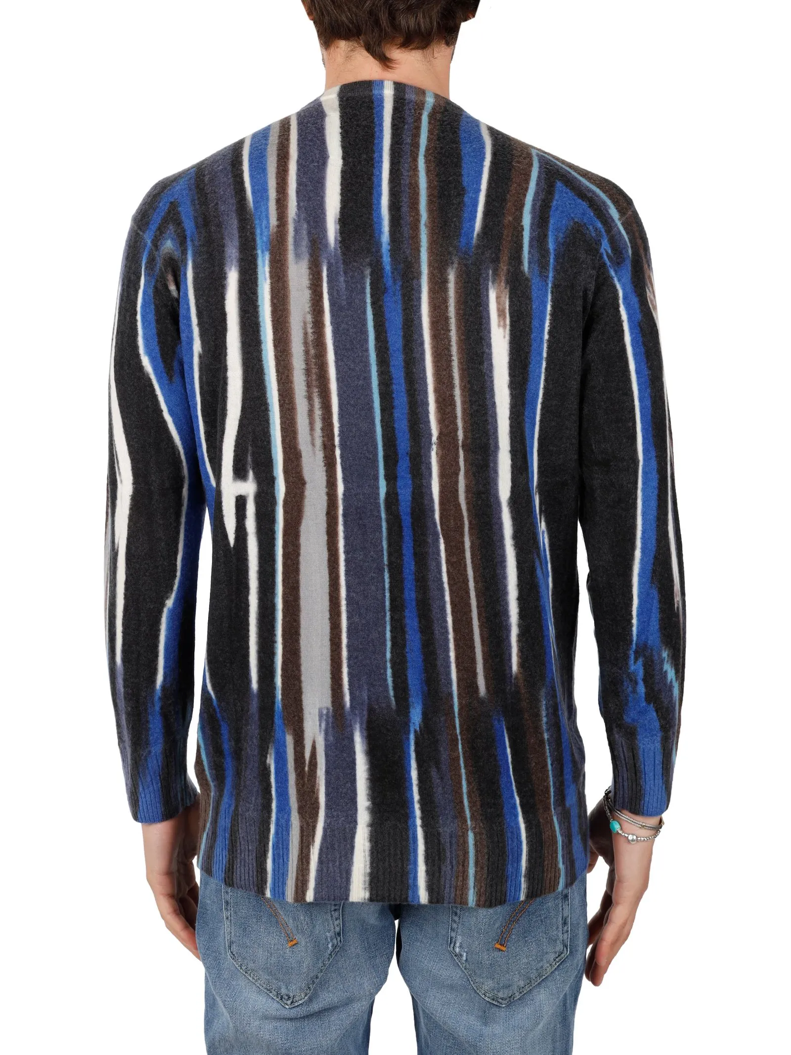 MAGLIA MULTICOLOR IN MISTO CASHMERE