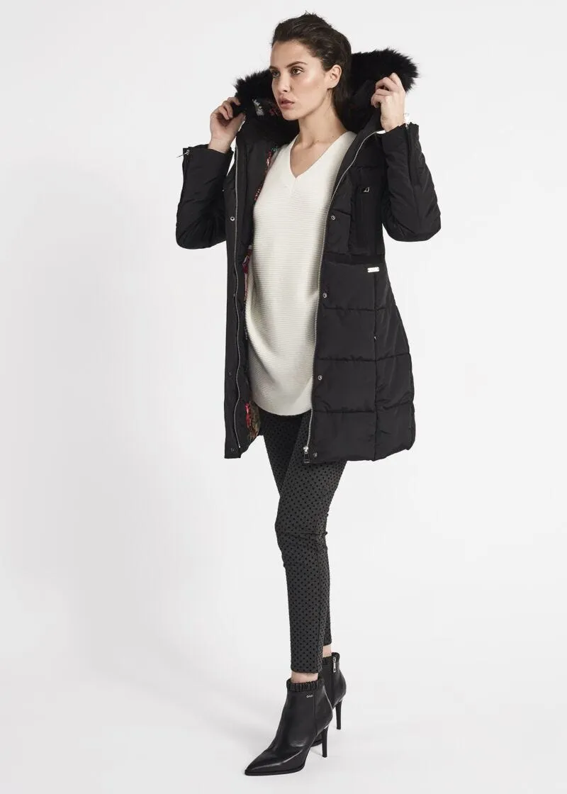 Maglia poncho in misto viscosa