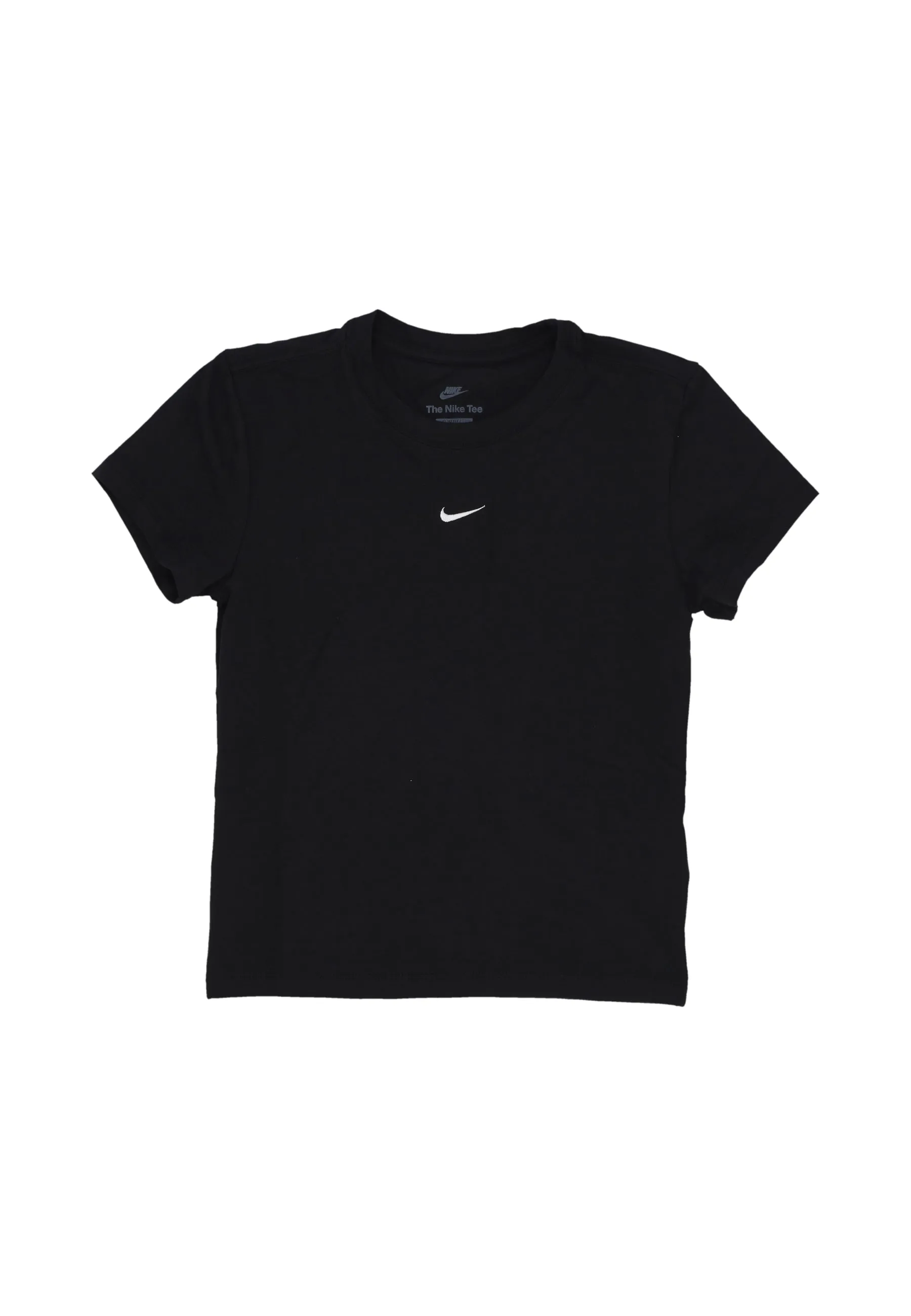 Maglietta Corta Donna W Sportswear Chill Knit Crop Tee Black/white