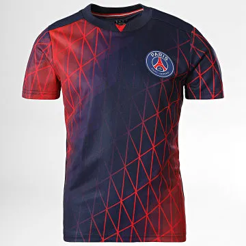 Maglietta da bambino Paris Saint-Germain P15393C Navy Red