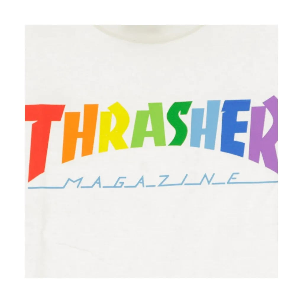 MAGLIETTA RAINBOW MAG TEE WHITE