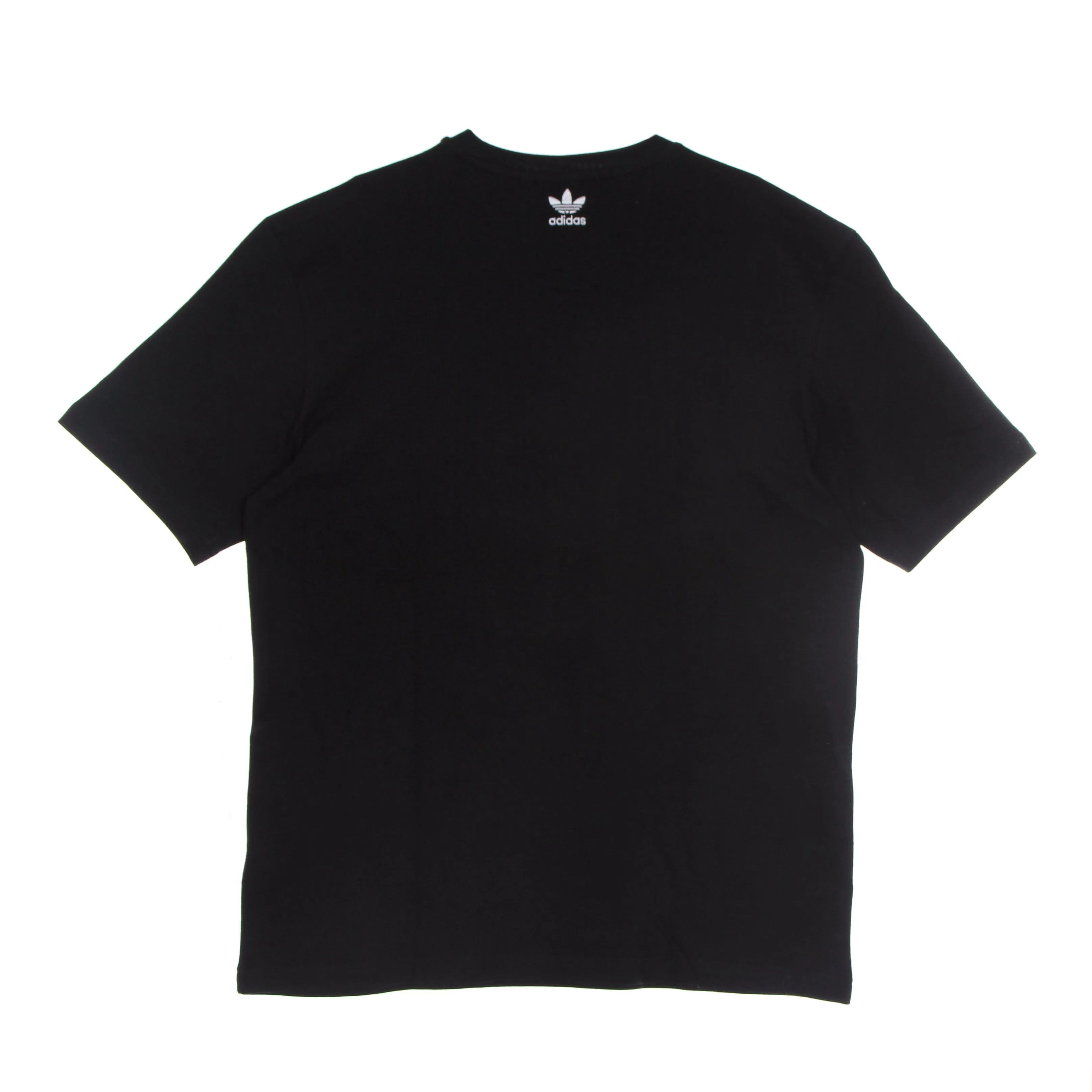Maglietta Uomo 3d Trefoil Tee Black/white