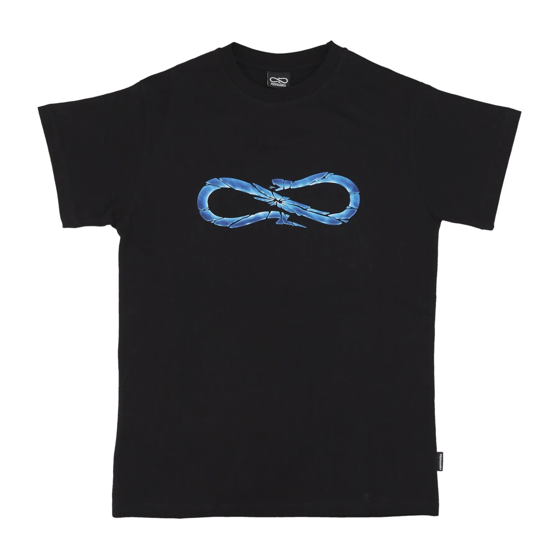 Maglietta Uomo Logo Glass Tee Black
