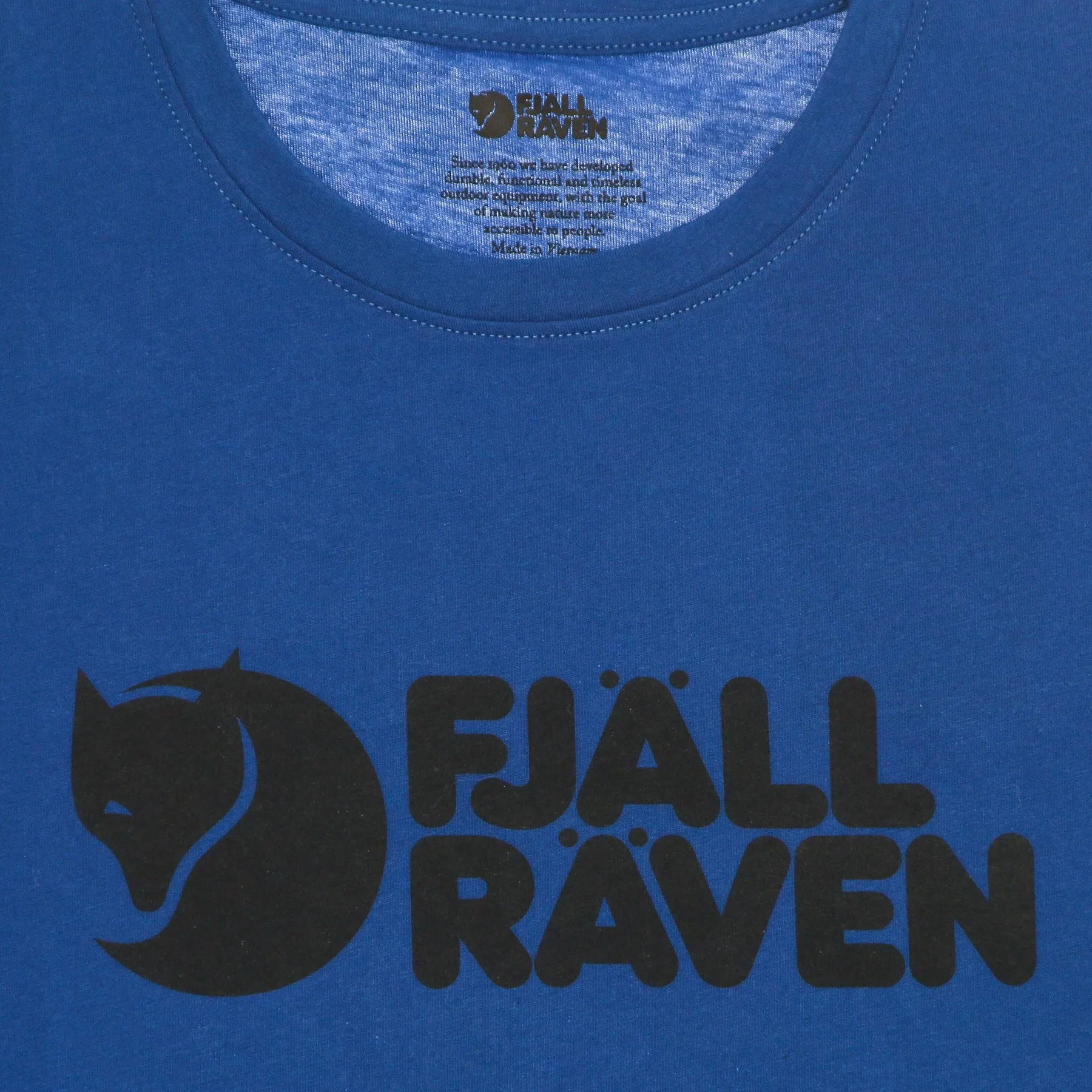 Maglietta Uomo Logo T-shirt Alpine Blue