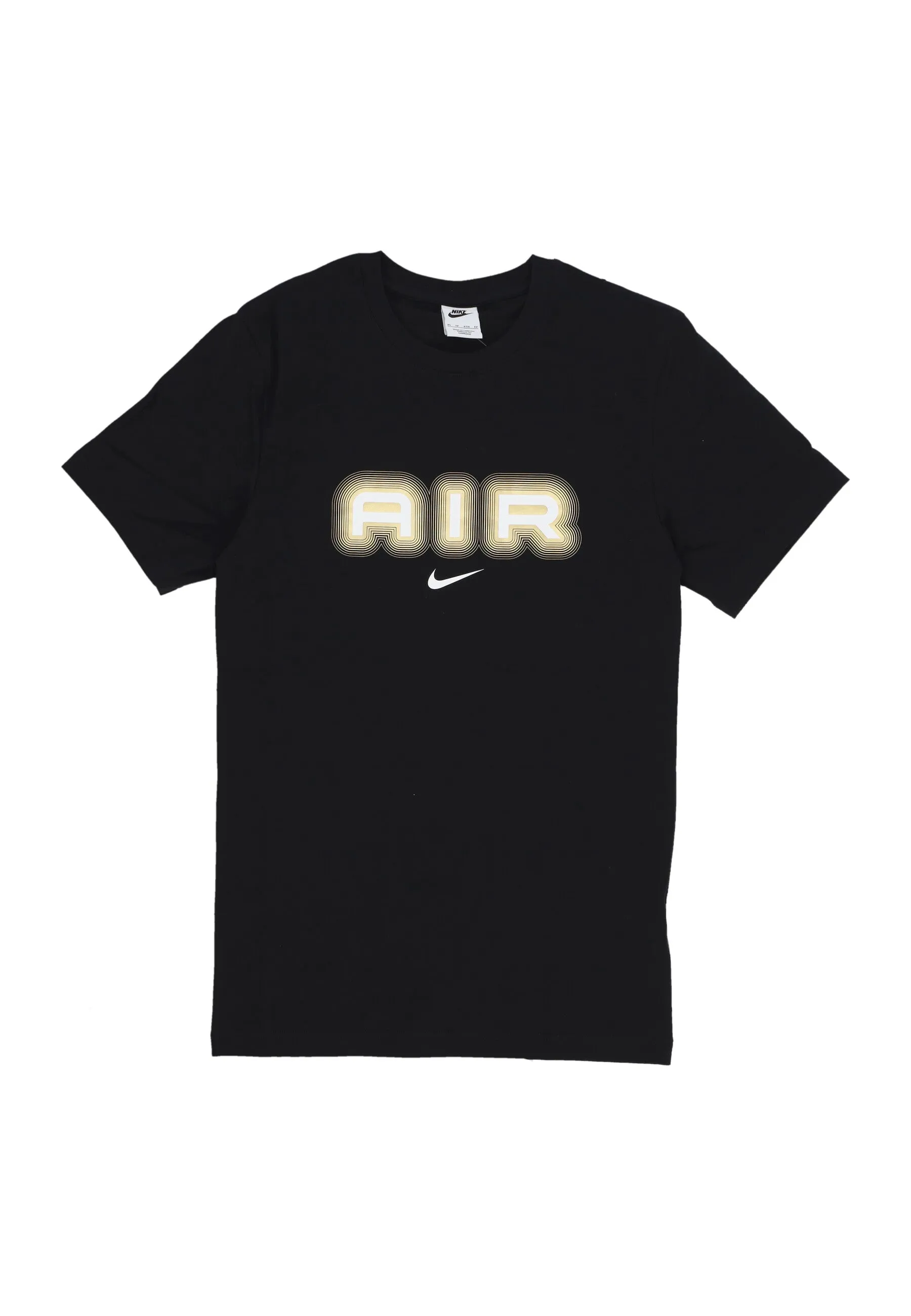 Maglietta Uomo Sportswear Sw Air Graphic Tee Black/metallic Gold