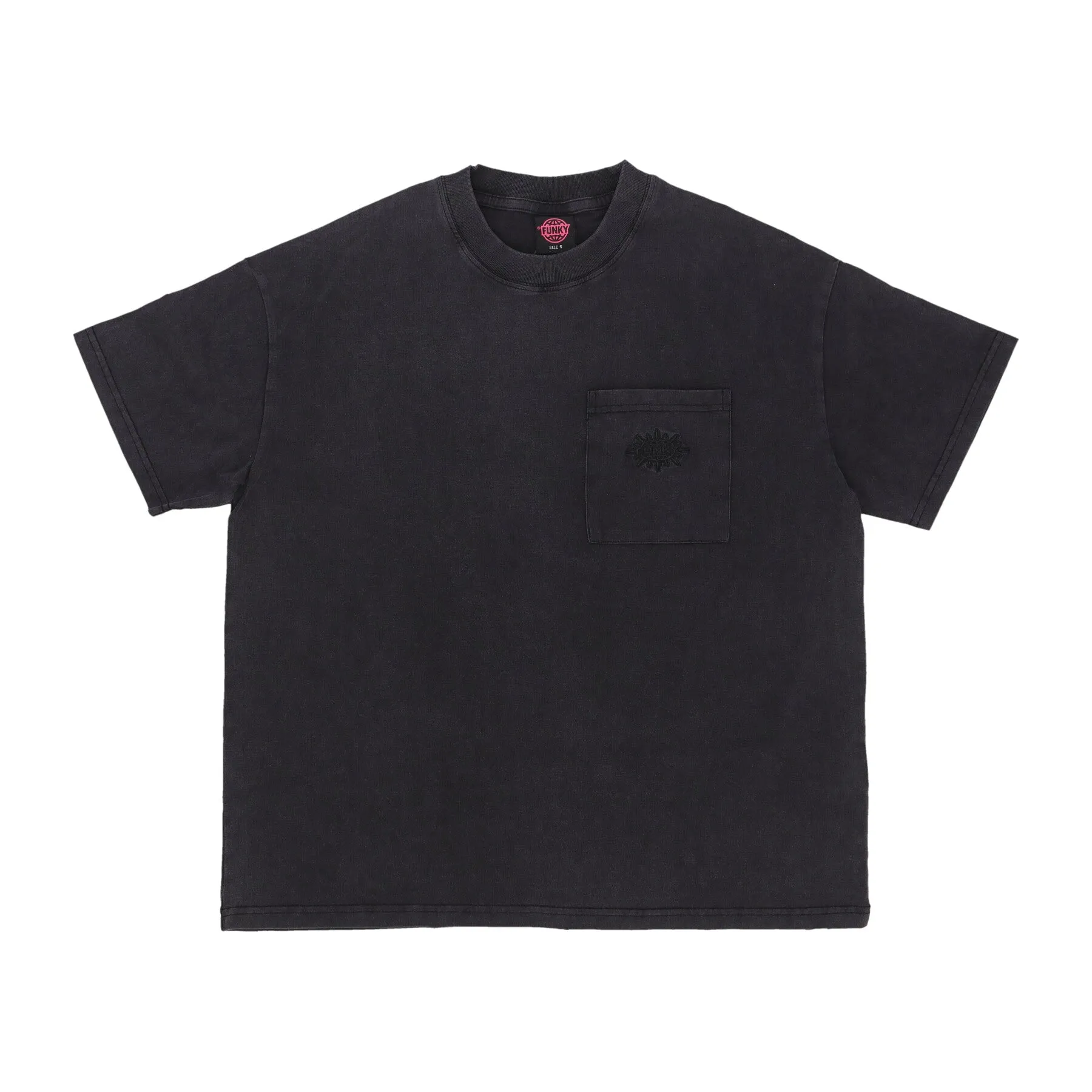 Maglietta Uomo Ultra Pocket Tee Washed Black
