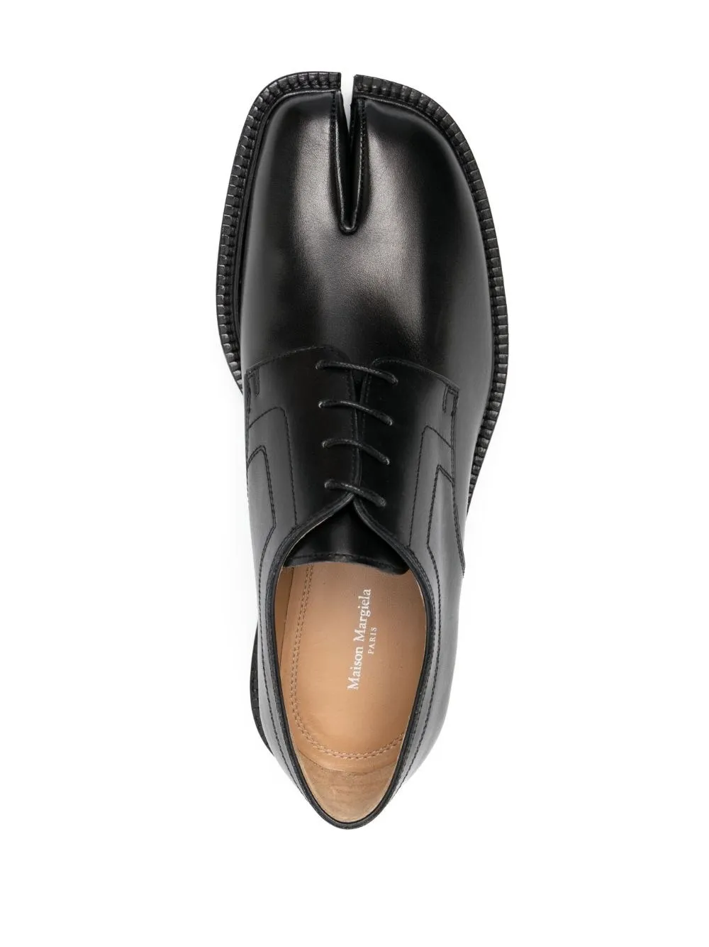 Maison Margiela-Scarpe derby stringate Tabi