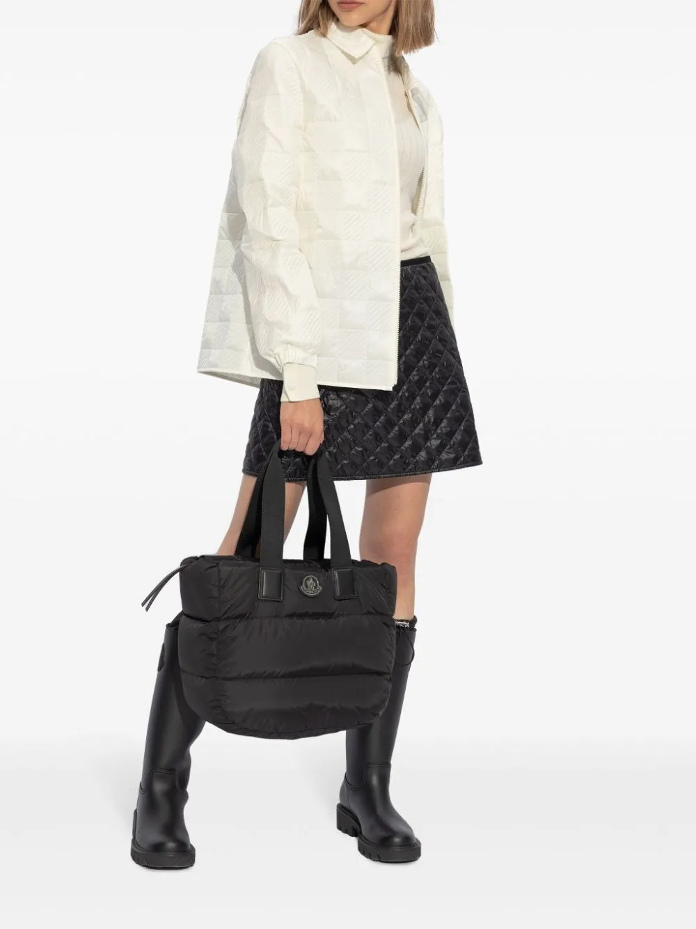 Moncler-Stivali al ginocchio Kickstream impermeabili