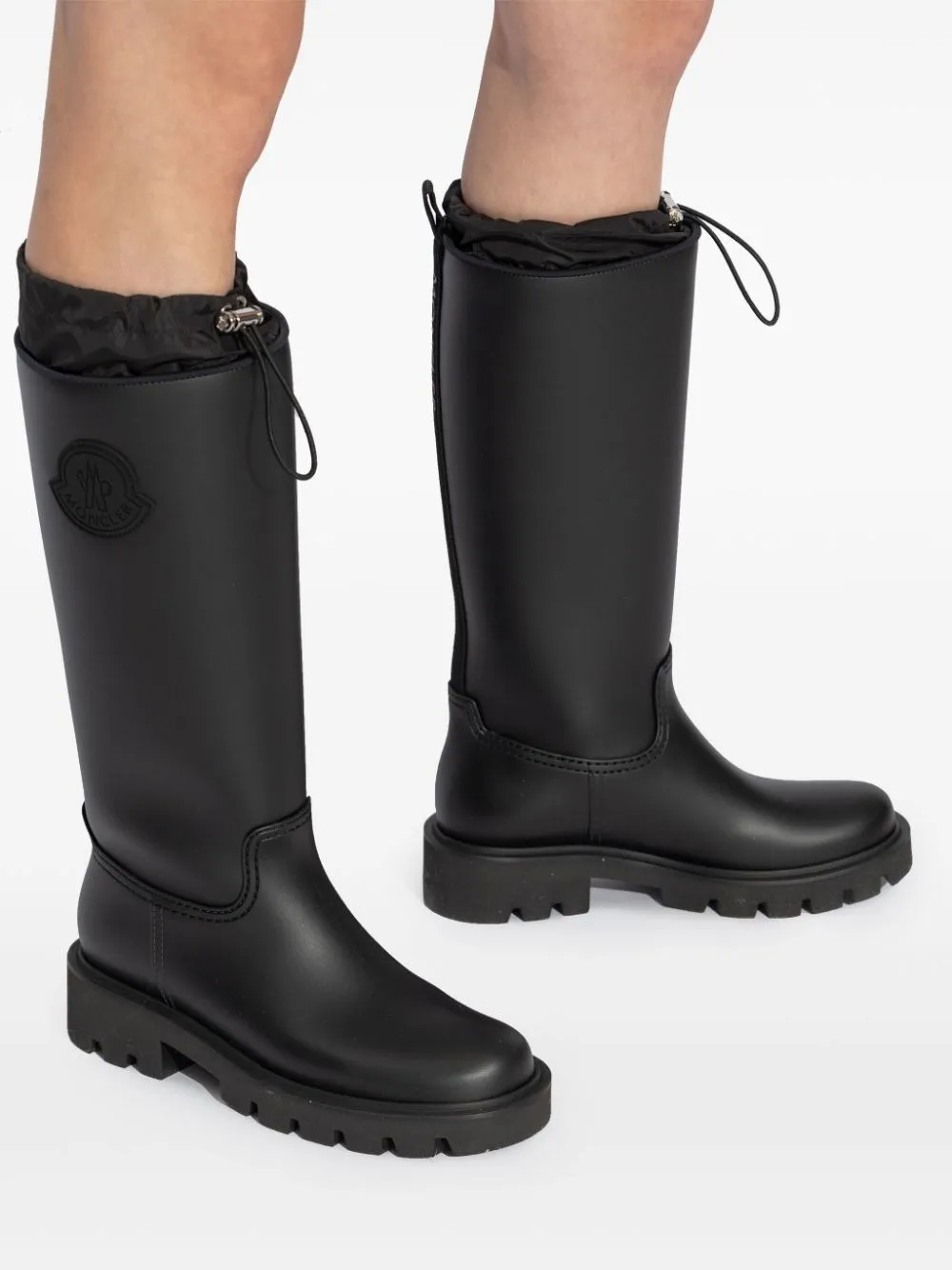 Moncler-Stivali al ginocchio Kickstream impermeabili