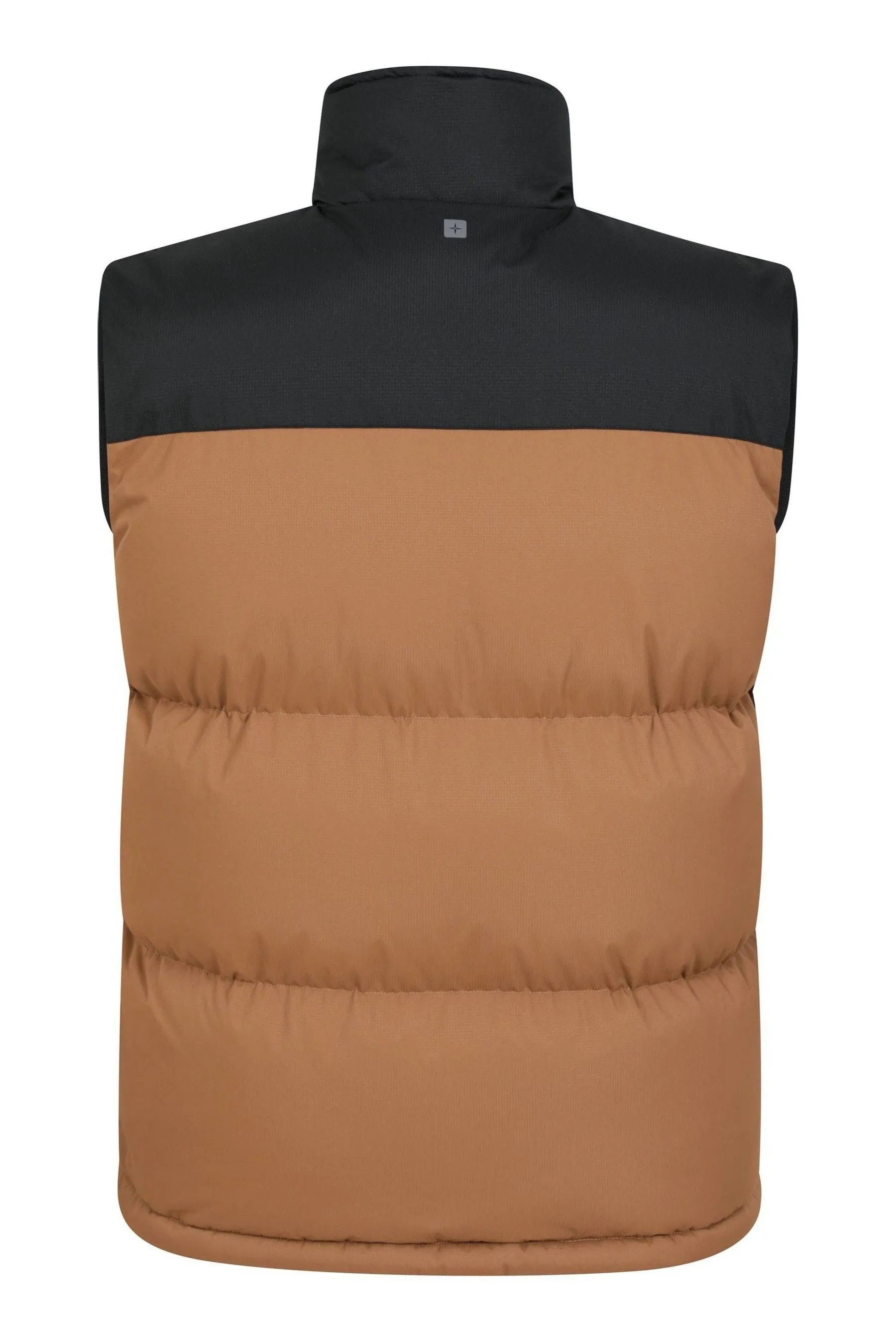 Mountain Warehouse Uomo Rock - Gilet imbottito impermeabile con fodera in sherpa