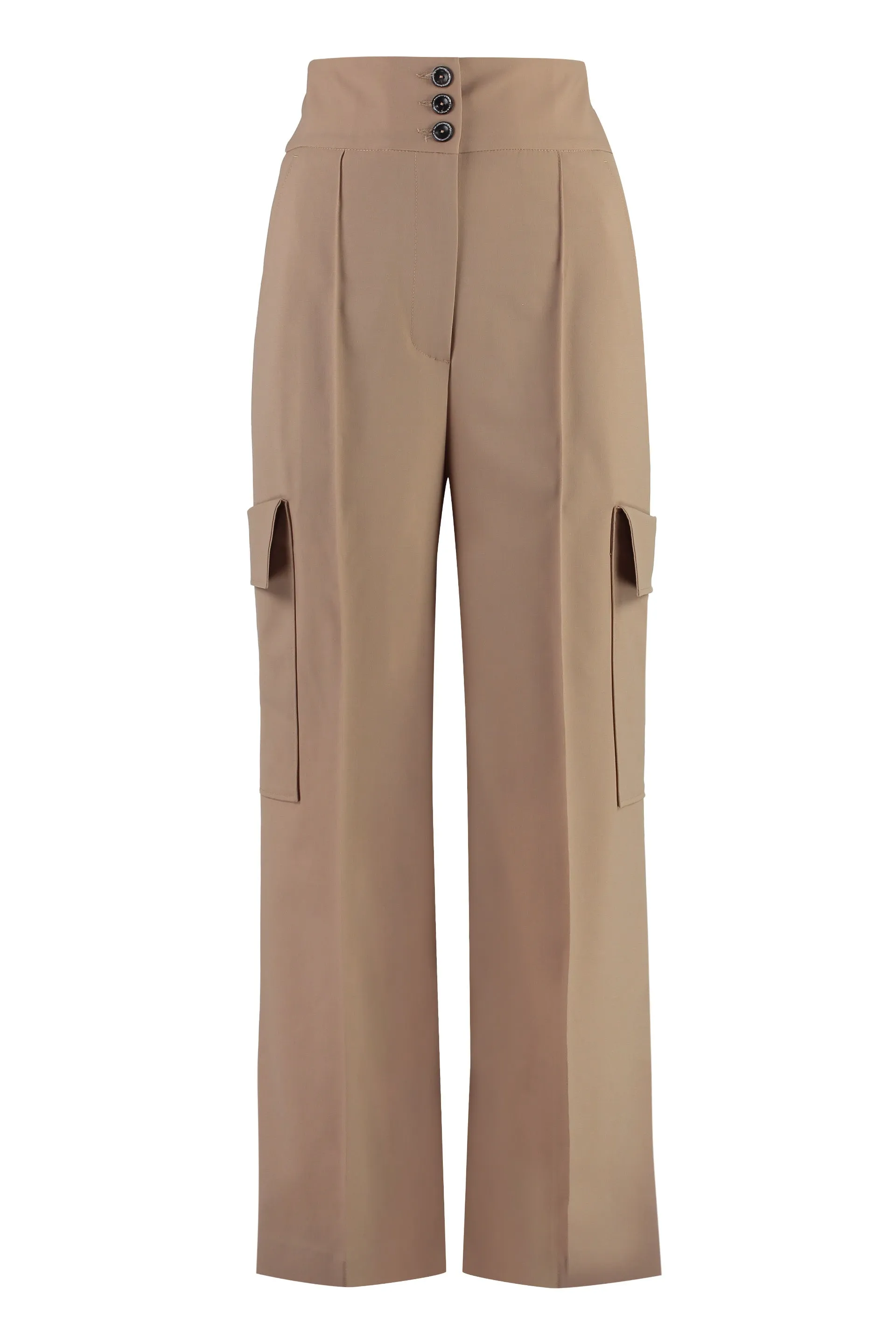 MSGM Pantaloni cargo in lana