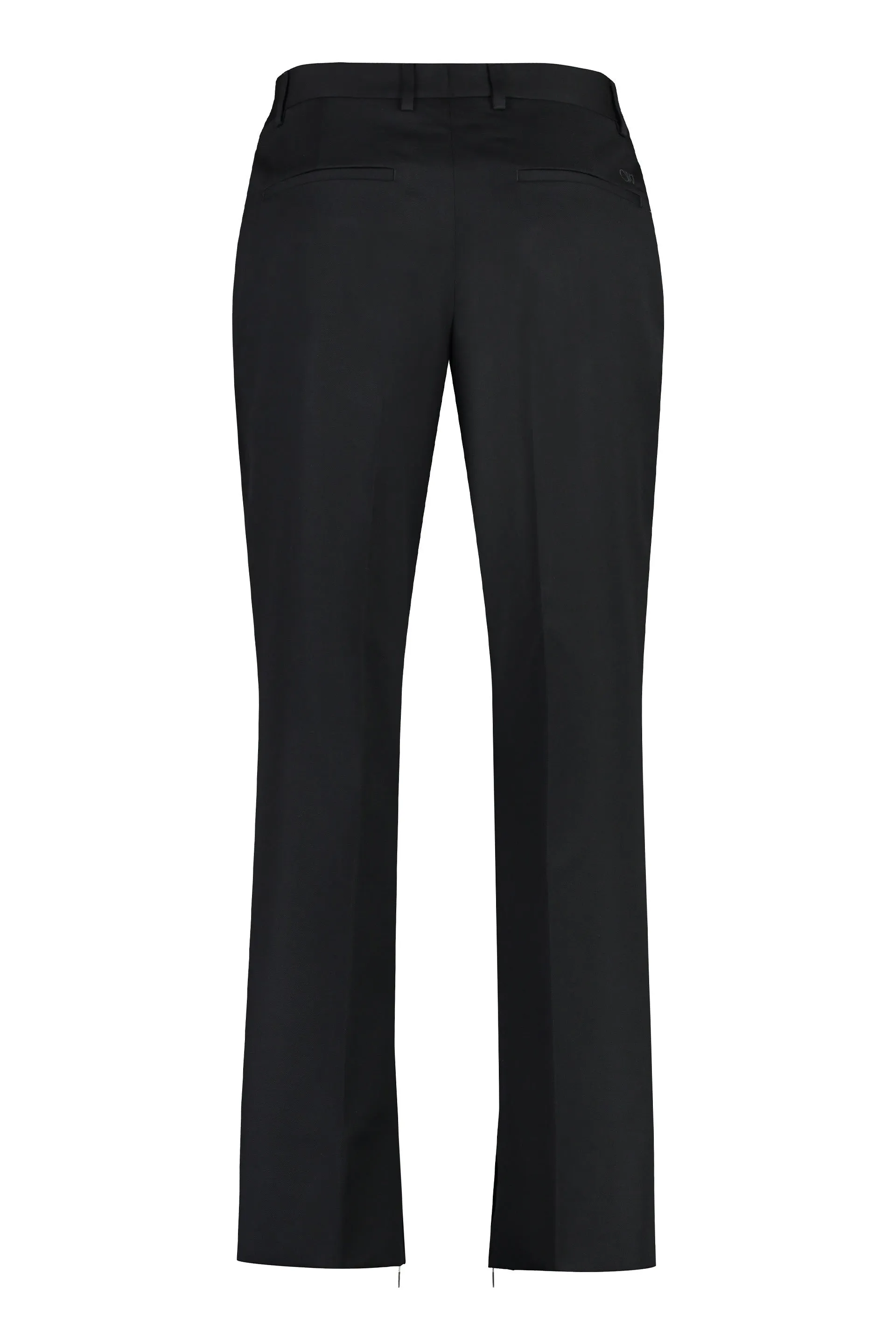 Off-White Pantaloni in lana vergine