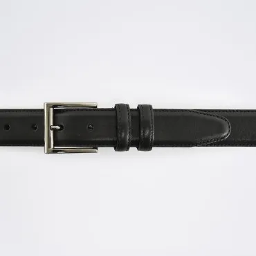  OLD GALLES Cintura in Pelle Nero