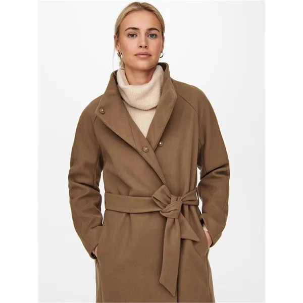 ONLY - Cappotto lungo con cintura