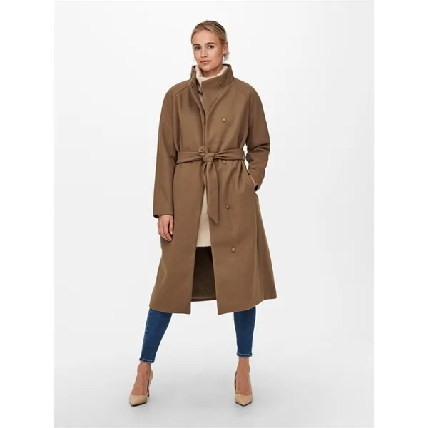 ONLY - Cappotto lungo con cintura