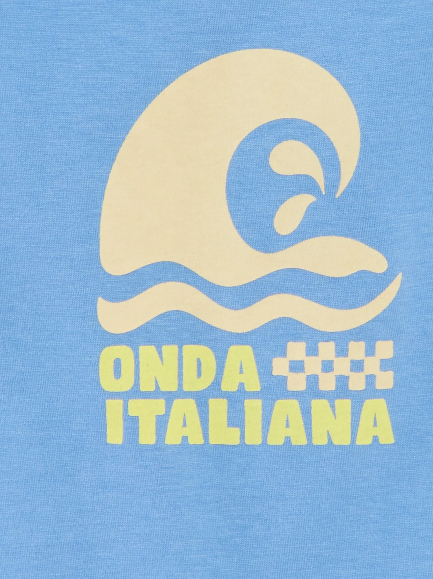 Pagliaccetto corto in jersey - Grafik Edition - BLU