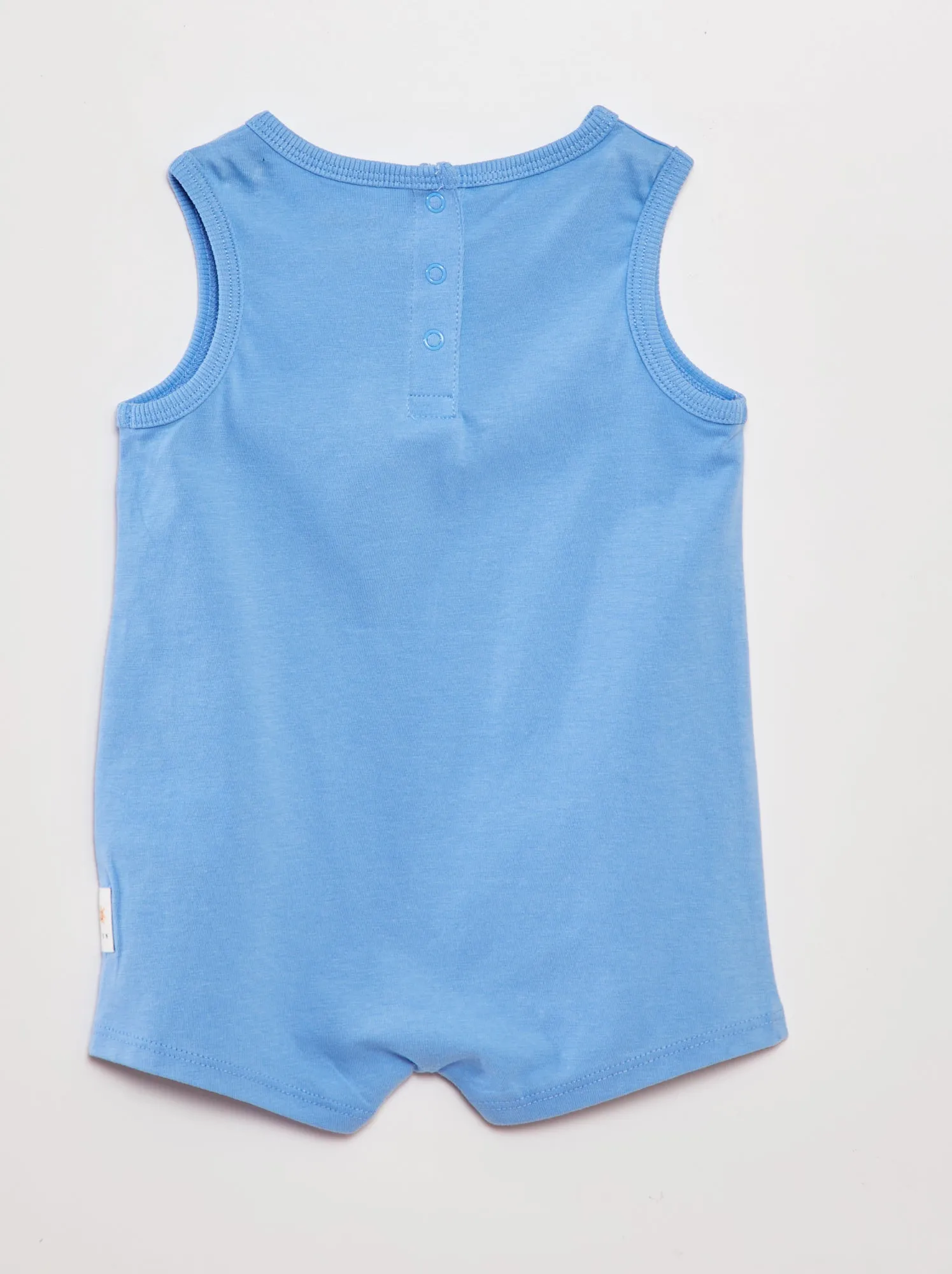Pagliaccetto corto in jersey - Grafik Edition - BLU
