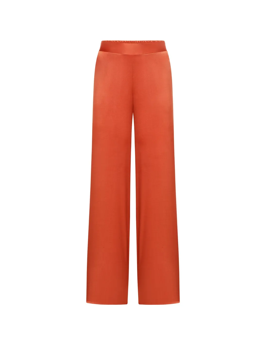 PANTALONE AMPIO IN SETA SATIN