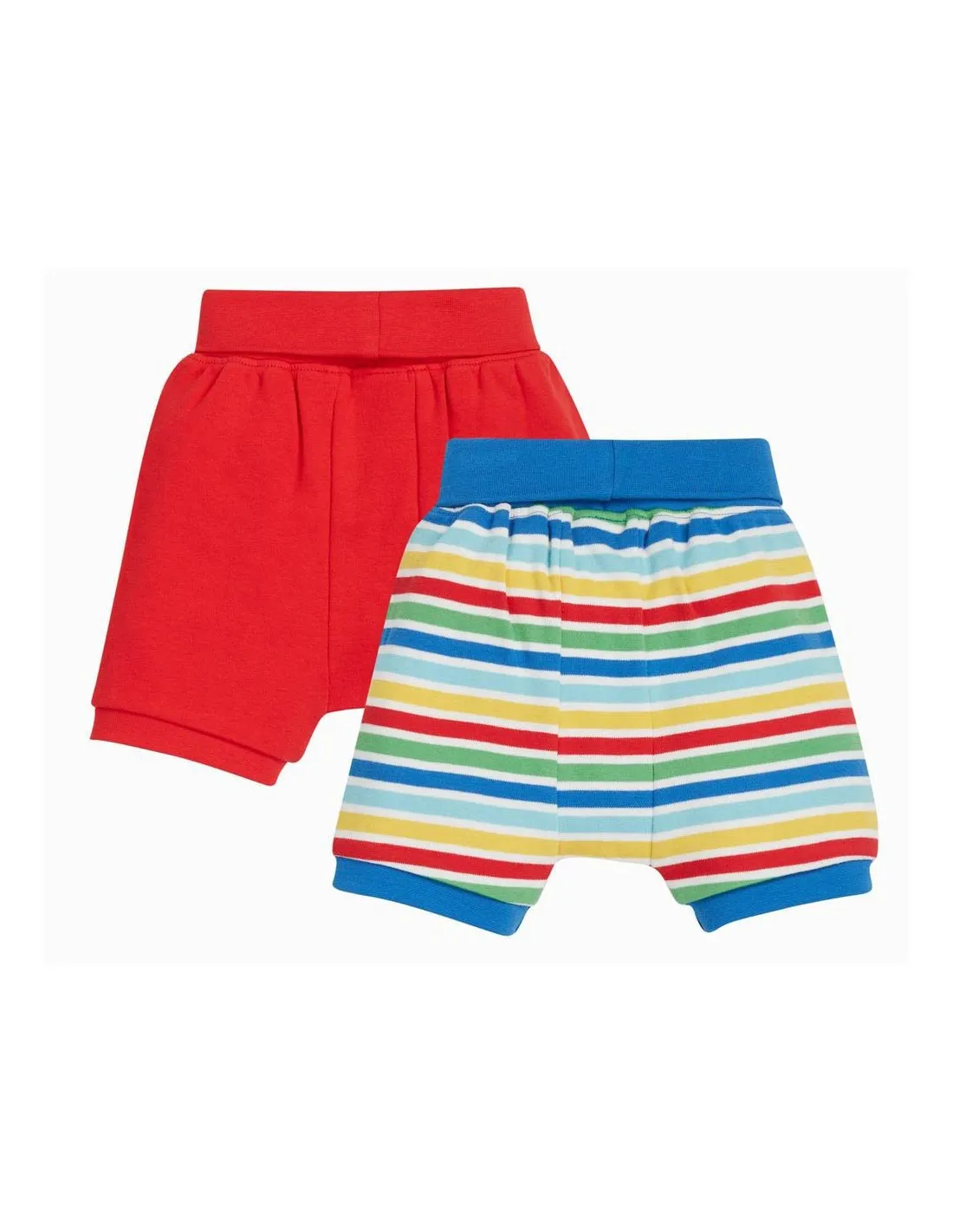 PANTALONE CORTO AMPIO BABY IN COTONE BIOLOGICO "SHALLOT"