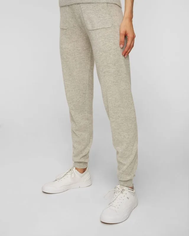 Pantaloni in lana e cashmere da donna Allude