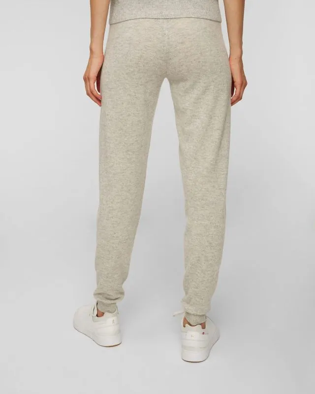 Pantaloni in lana e cashmere da donna Allude