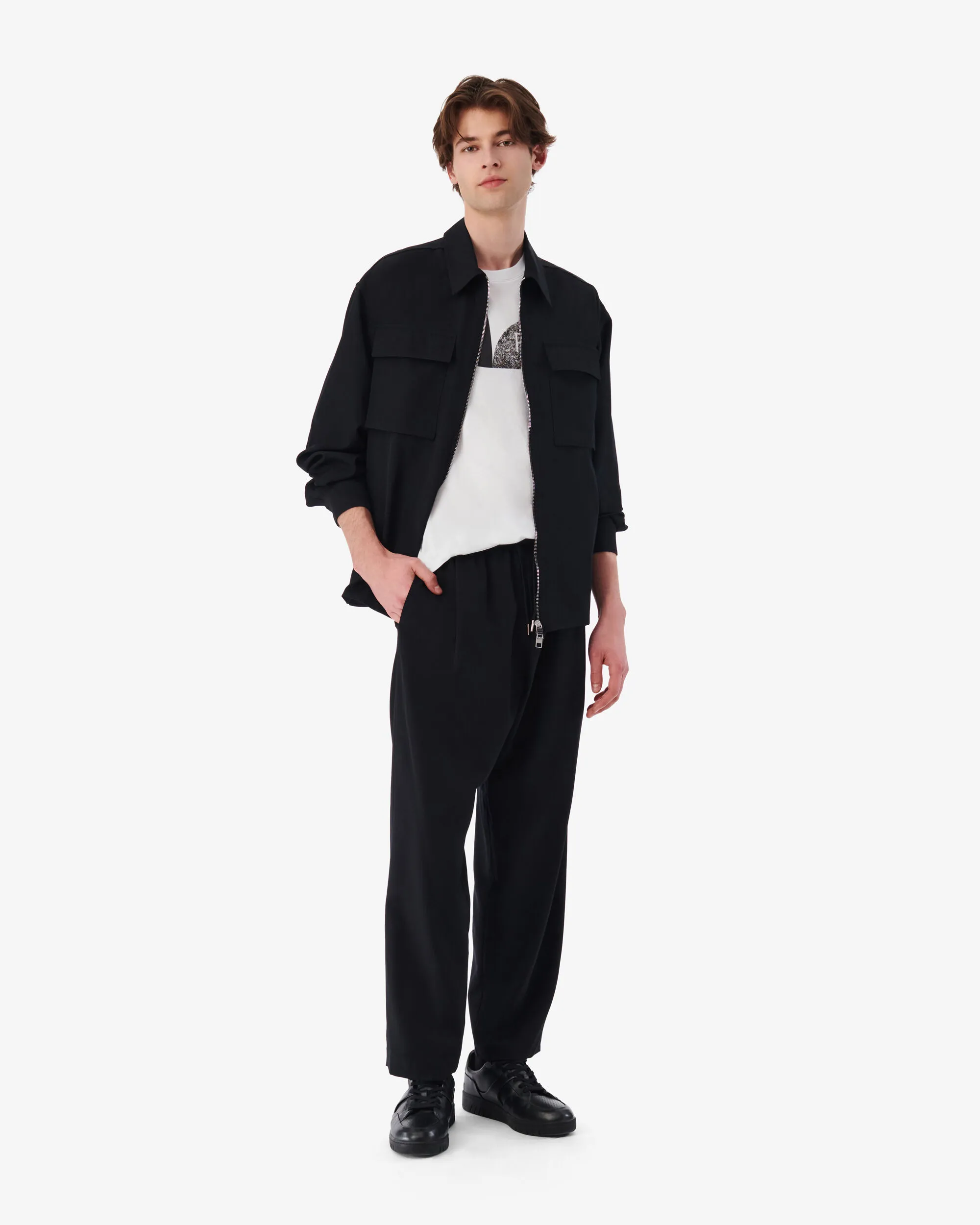 PANTALONI IN LANA LOWAN