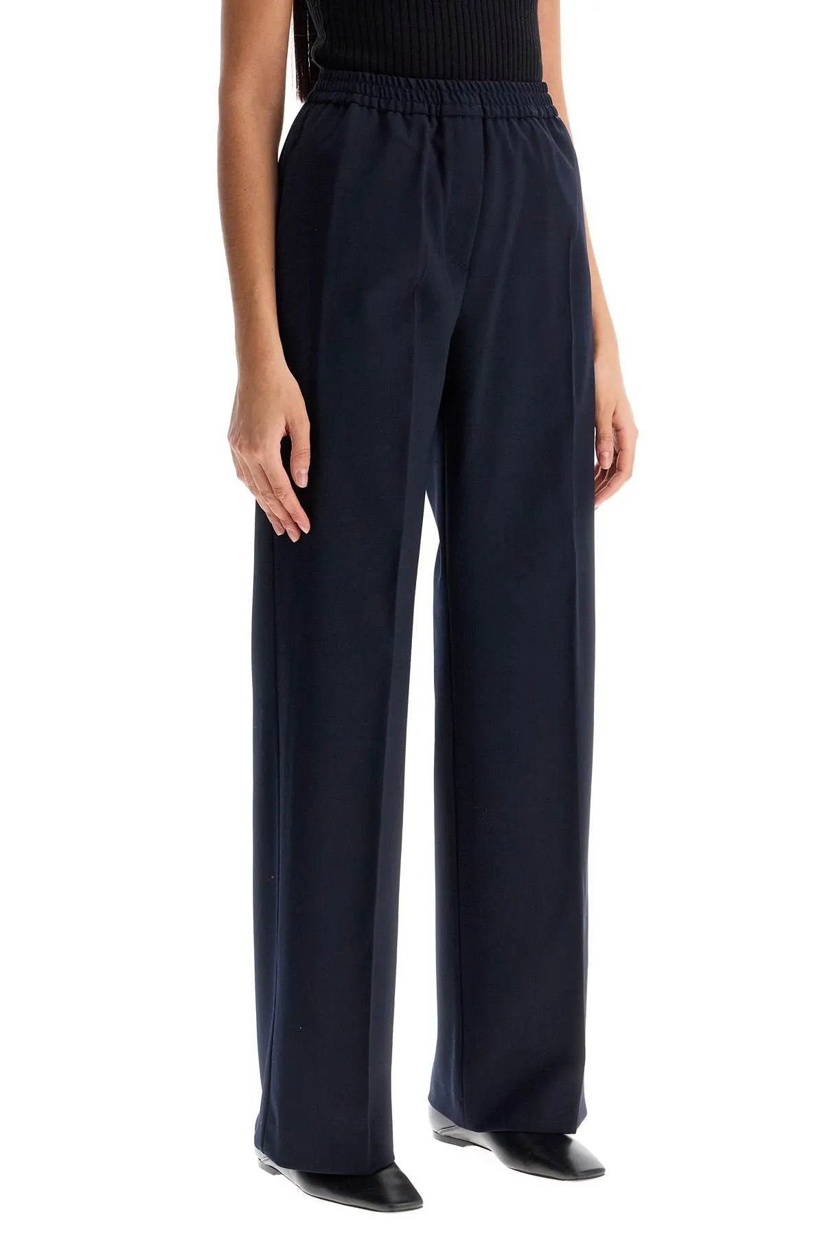 Pantaloni in lana stretch Petra