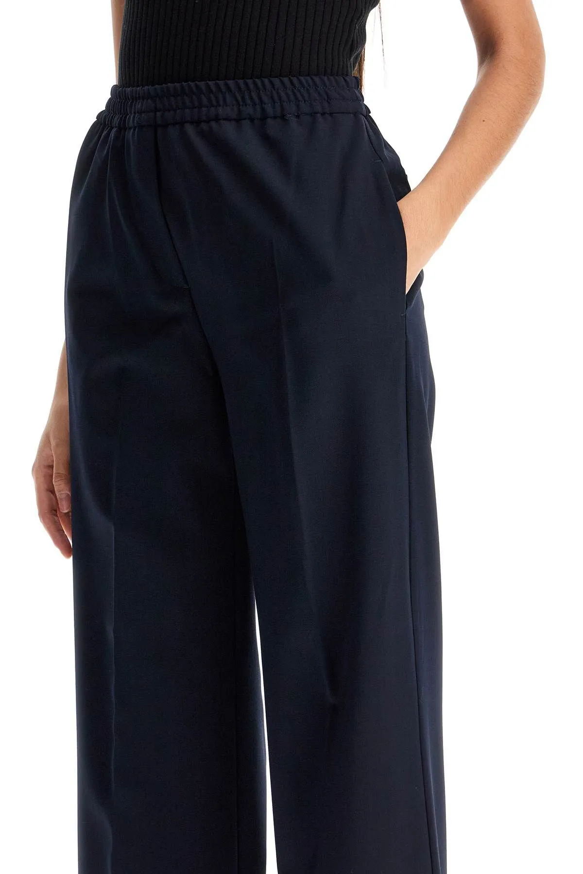 Pantaloni in lana stretch Petra