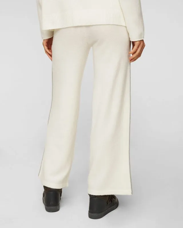 Pantaloni in maglia con lana da donna Deha