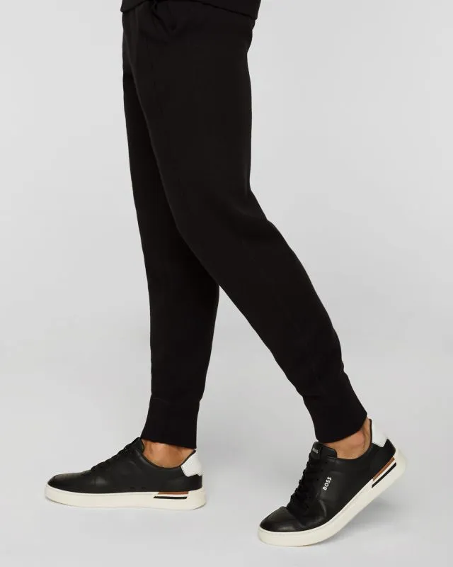 Pantaloni in maglia con lana Hugo Boss Onestino