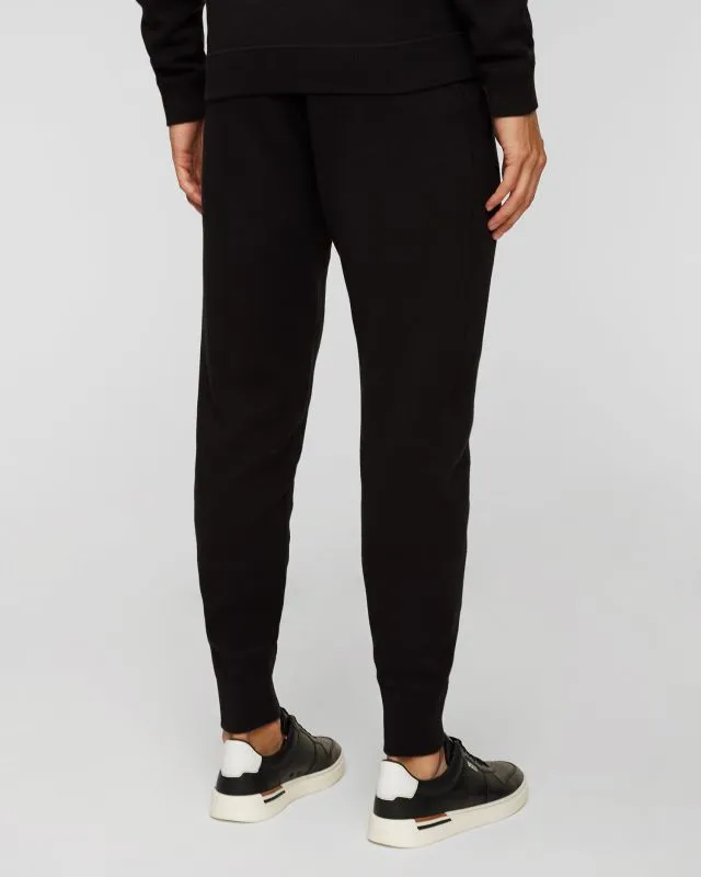 Pantaloni in maglia con lana Hugo Boss Onestino