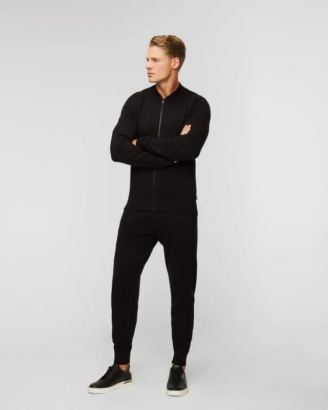 Pantaloni in maglia con lana Hugo Boss Onestino