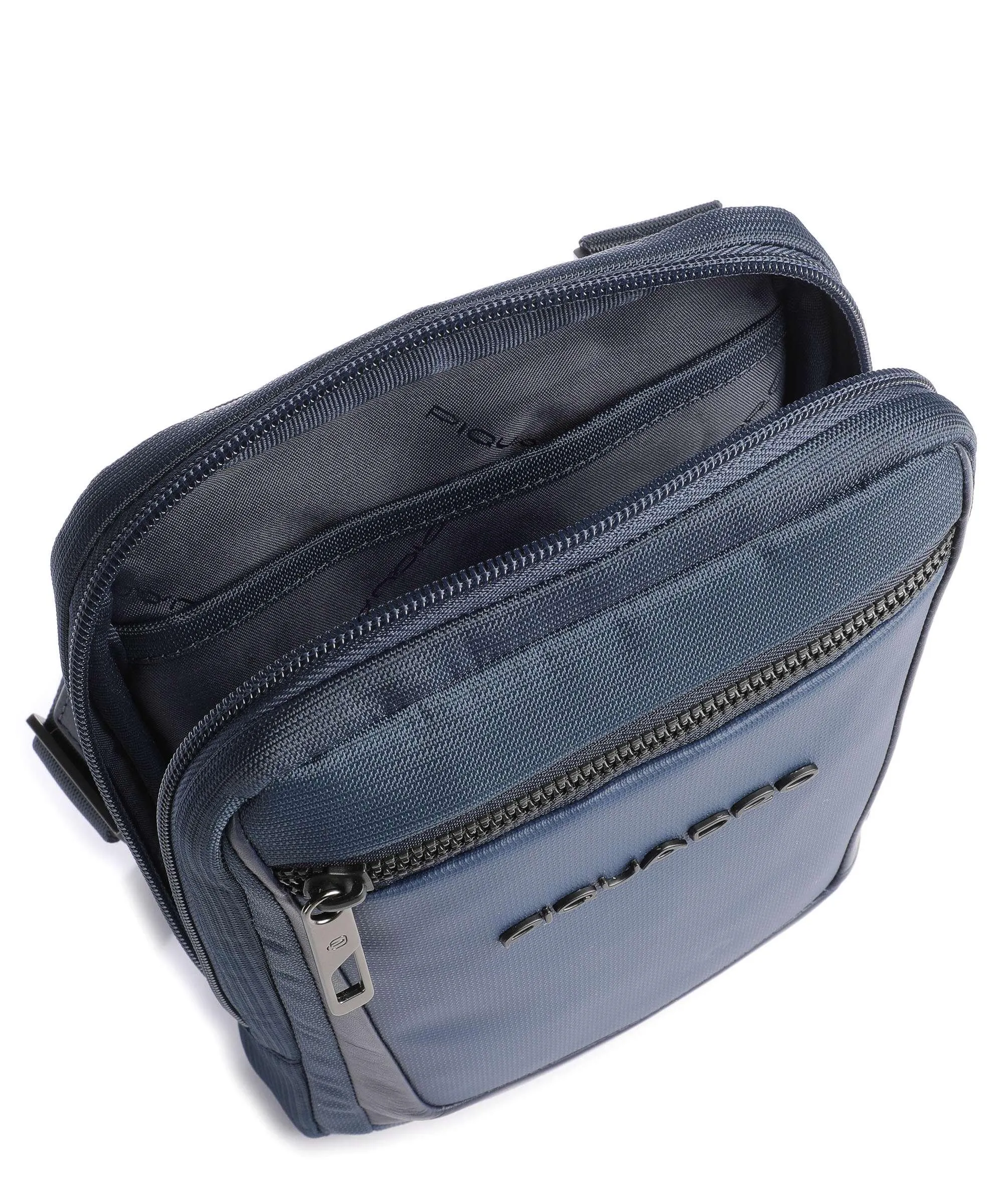 Piquadro Wollem Borsa a tracolla poliestere riciclato blu scuro  