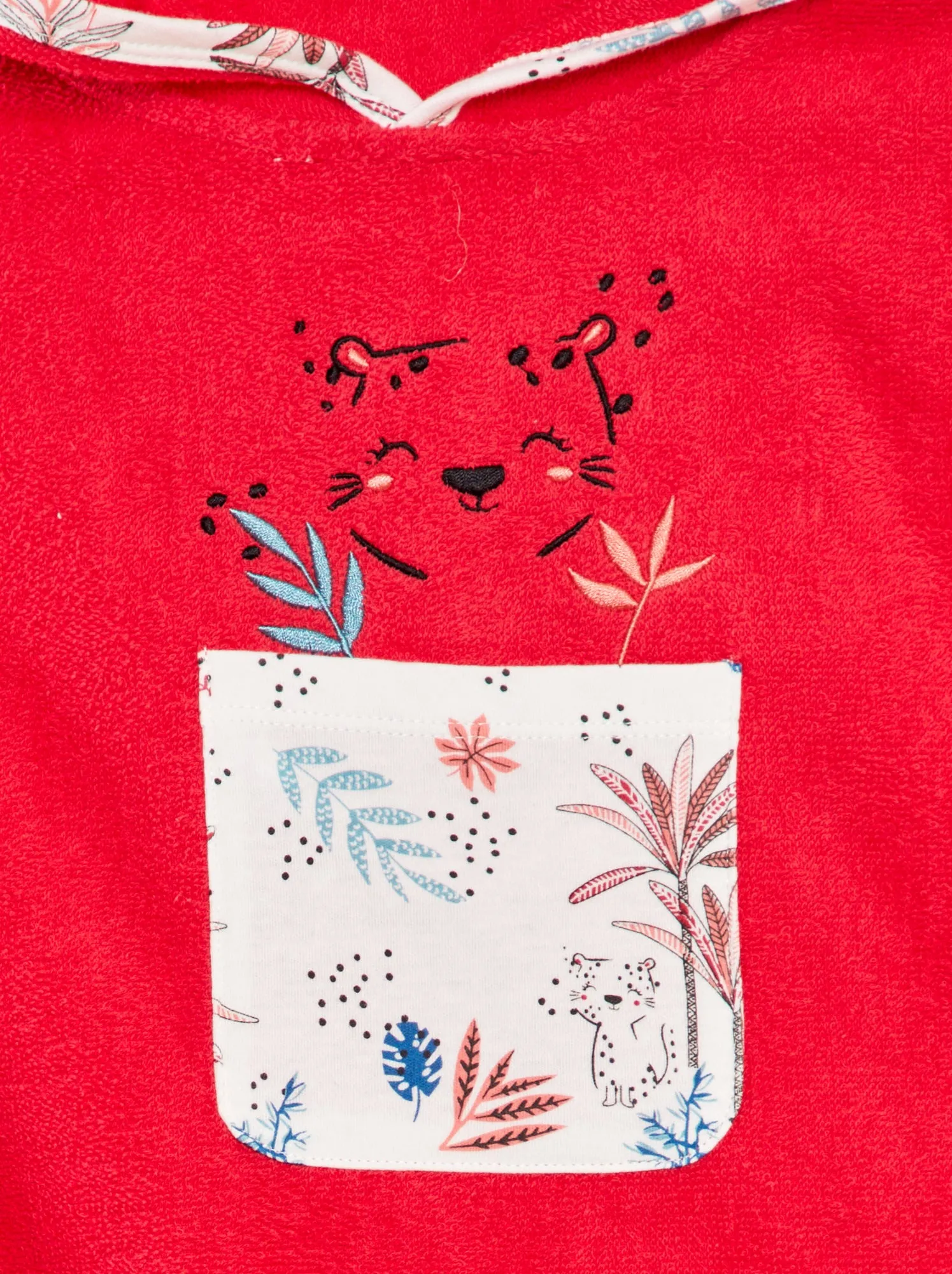 Poncho da bagno 'Petit Beguin' - ROSA