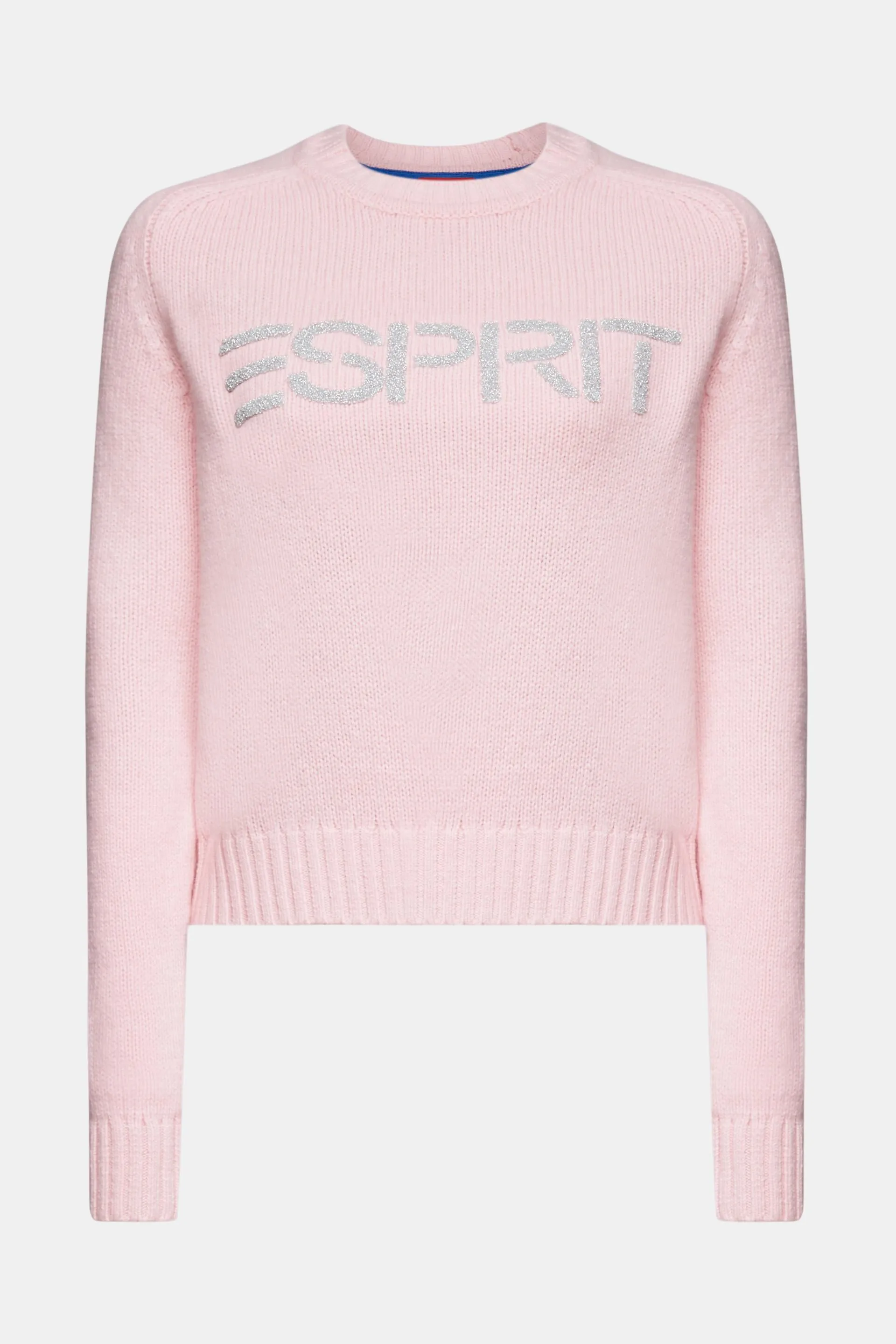 Pullover con logo in lana e cashmere, maglia larga