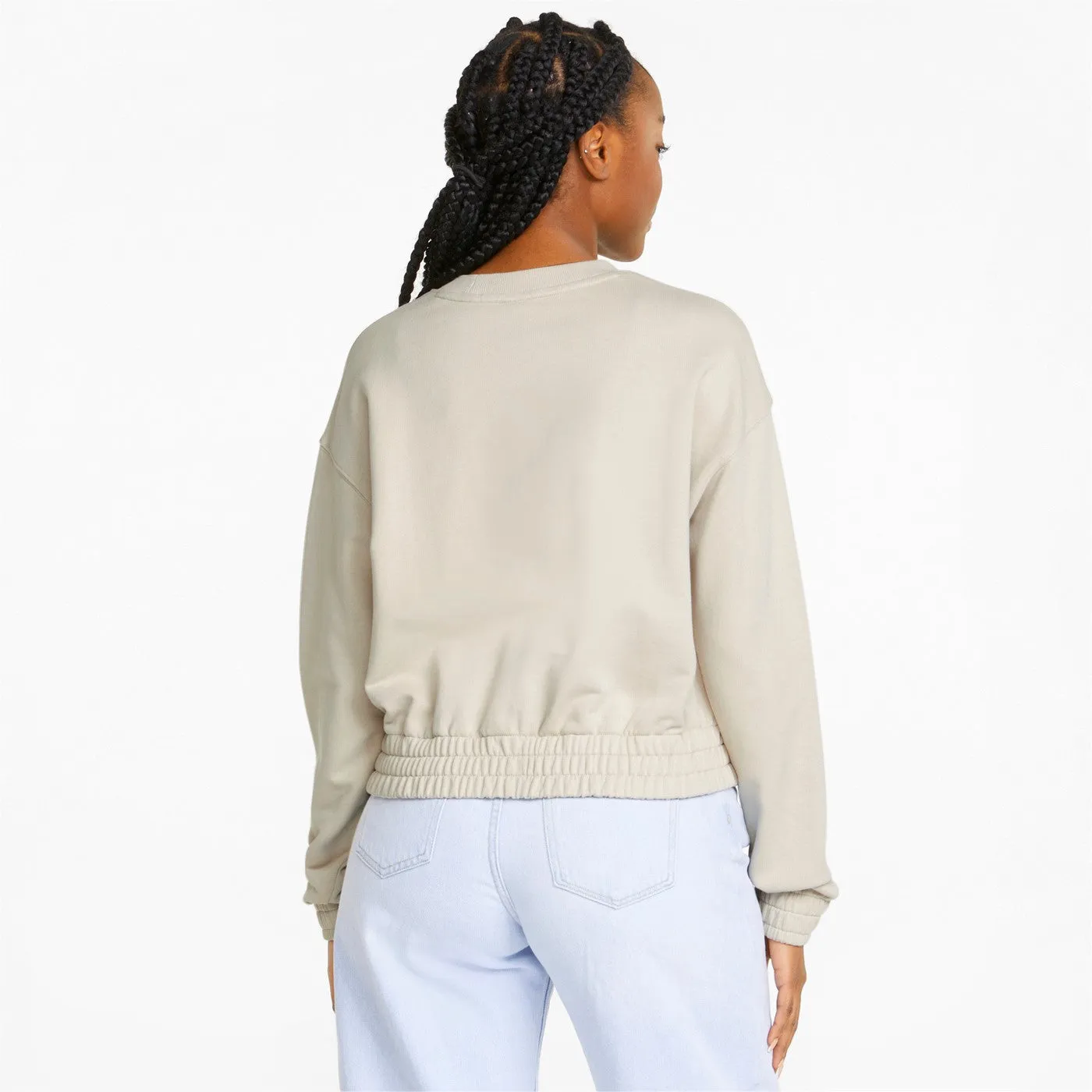 Puma Sweatshirt Her Crew TR 847094 64 putty