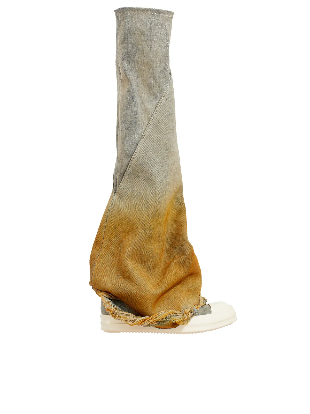 RICK OWENS DRKSHDW  STIVALE IN DENIM FETISH 