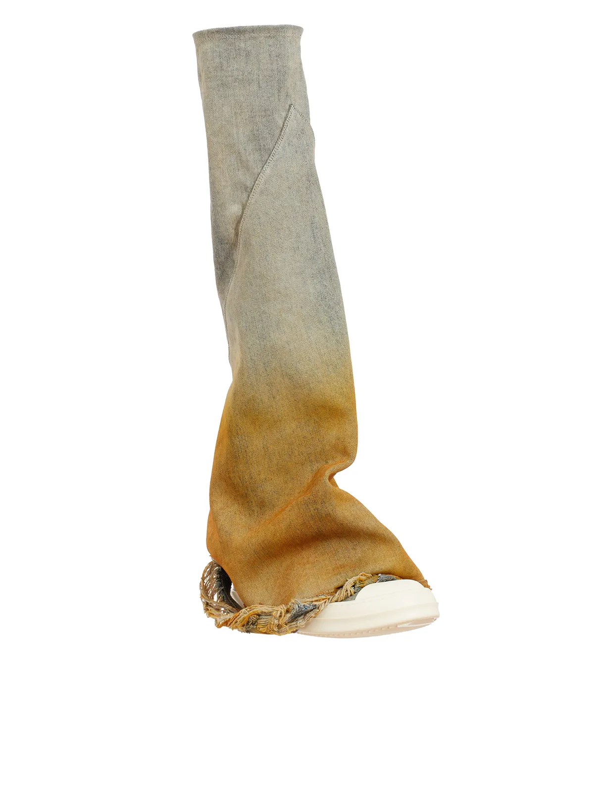 RICK OWENS DRKSHDW  STIVALE IN DENIM FETISH 