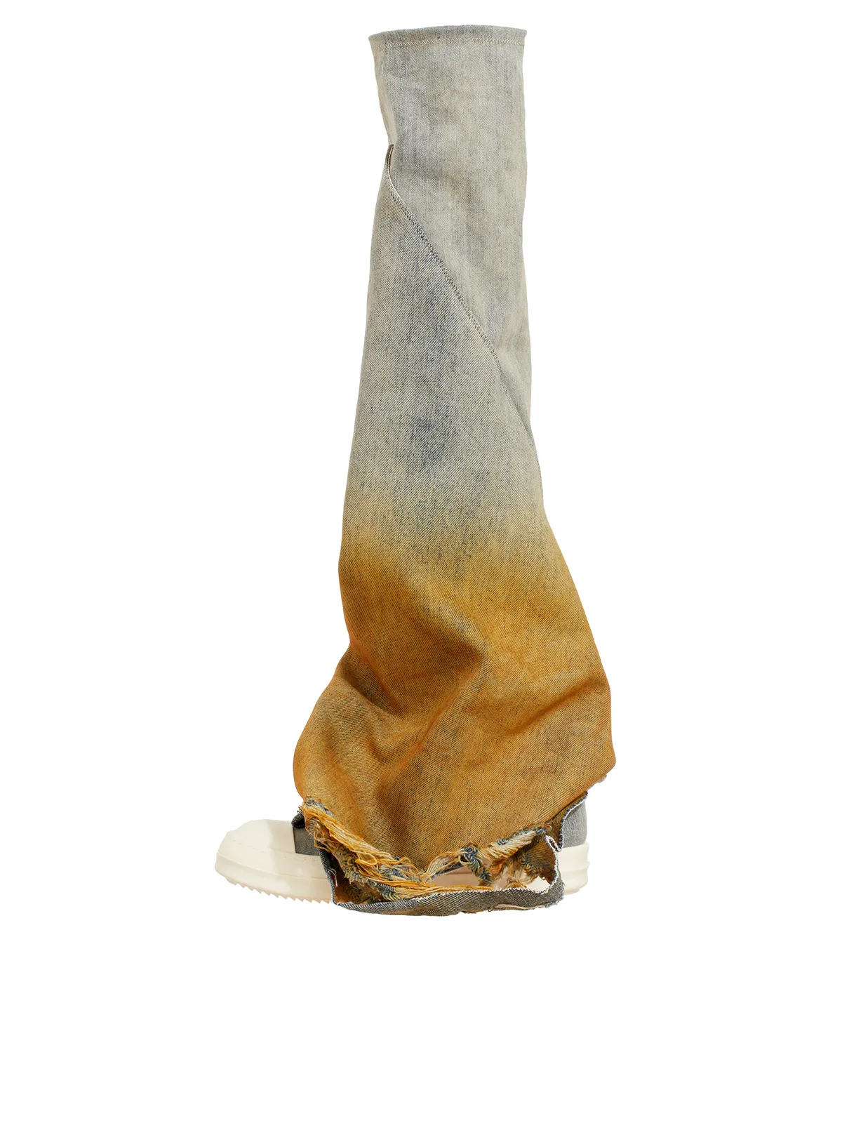 RICK OWENS DRKSHDW  STIVALE IN DENIM FETISH 