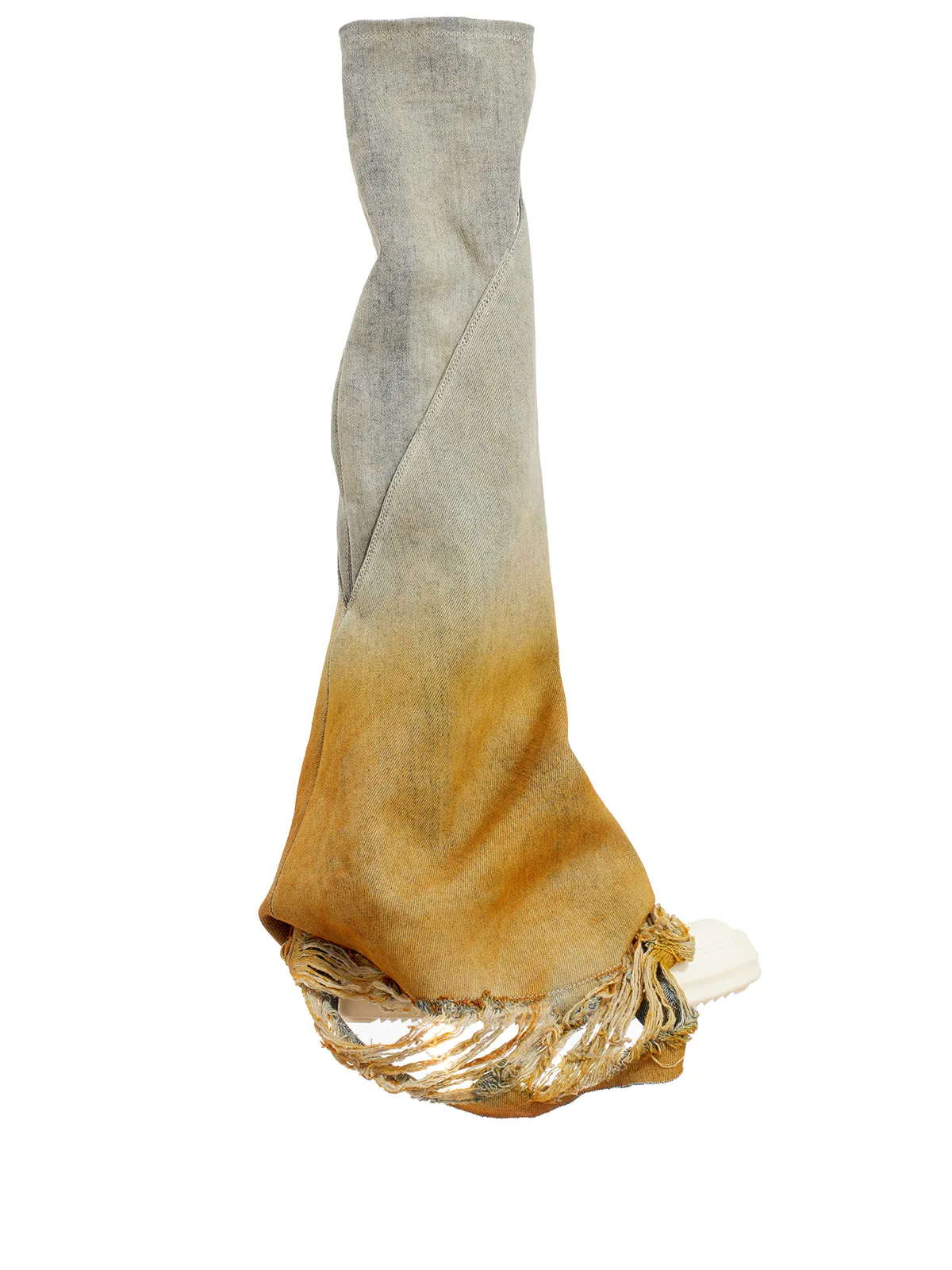 RICK OWENS DRKSHDW  STIVALE IN DENIM FETISH 