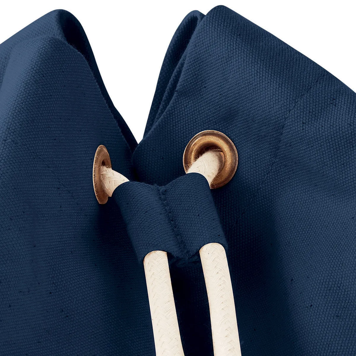 Sacca zaino monospalla in Cotone Canvas organico personalizzabile