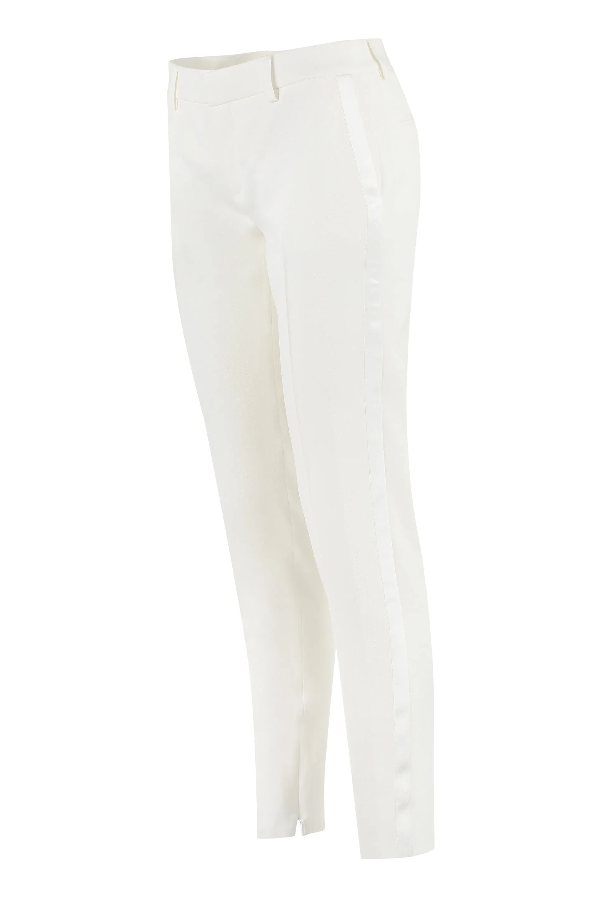 Saint Laurent Pantaloni in lana stretch
