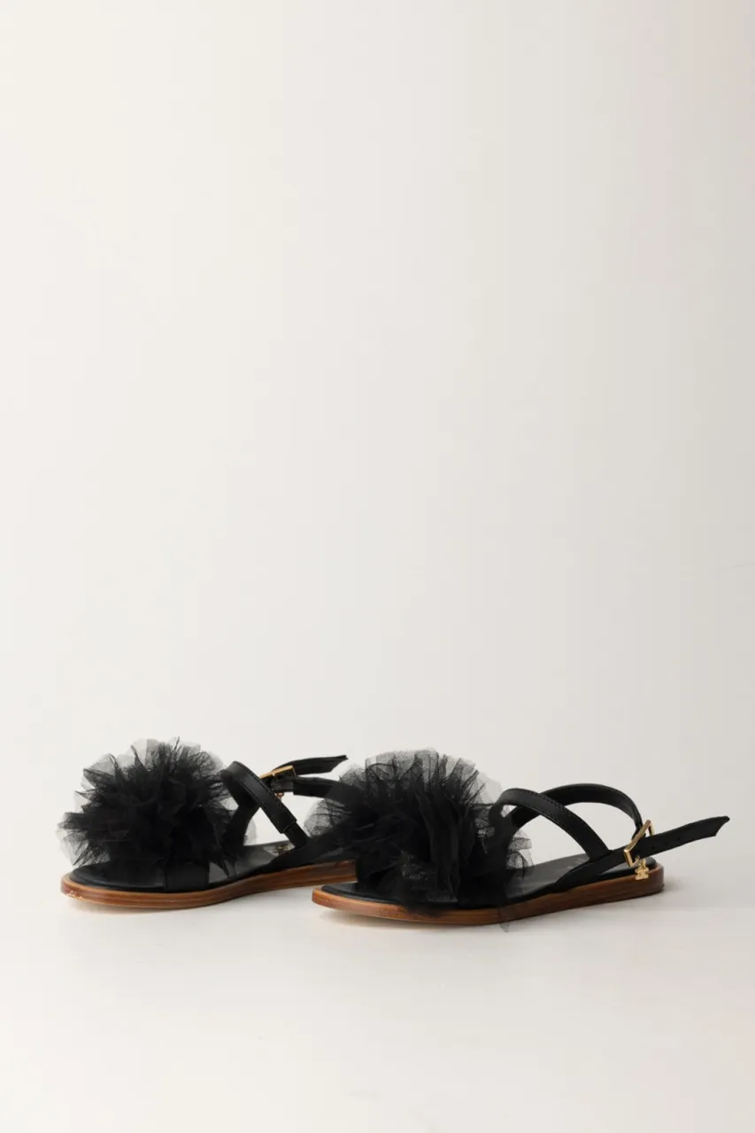 Sandali Flat Black