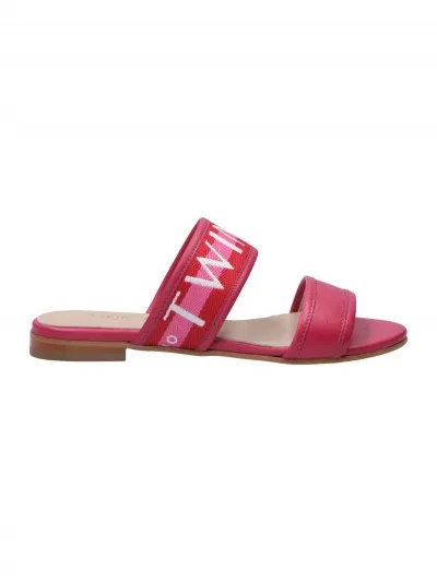 Sandali flat con fascia logata BIC GERANIUM/JAZZ