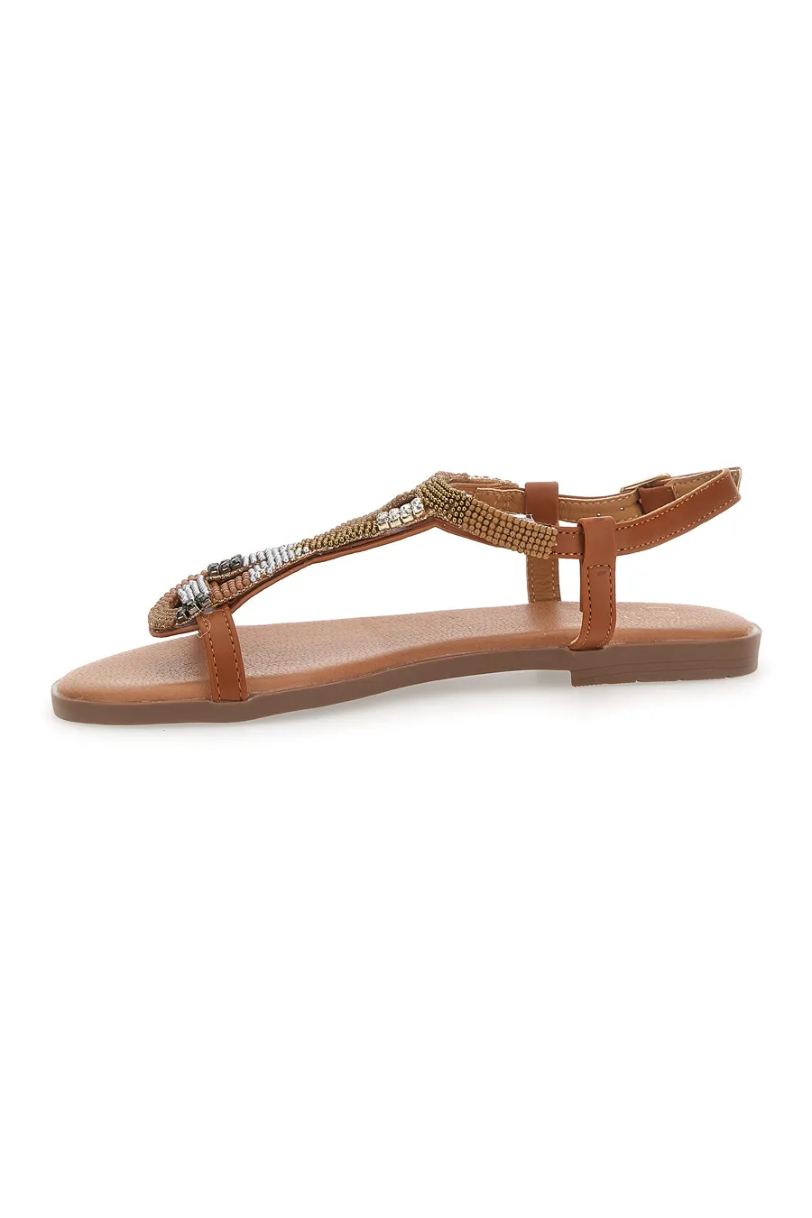 Sandali Flat Mon Dieu 20207 Cognac